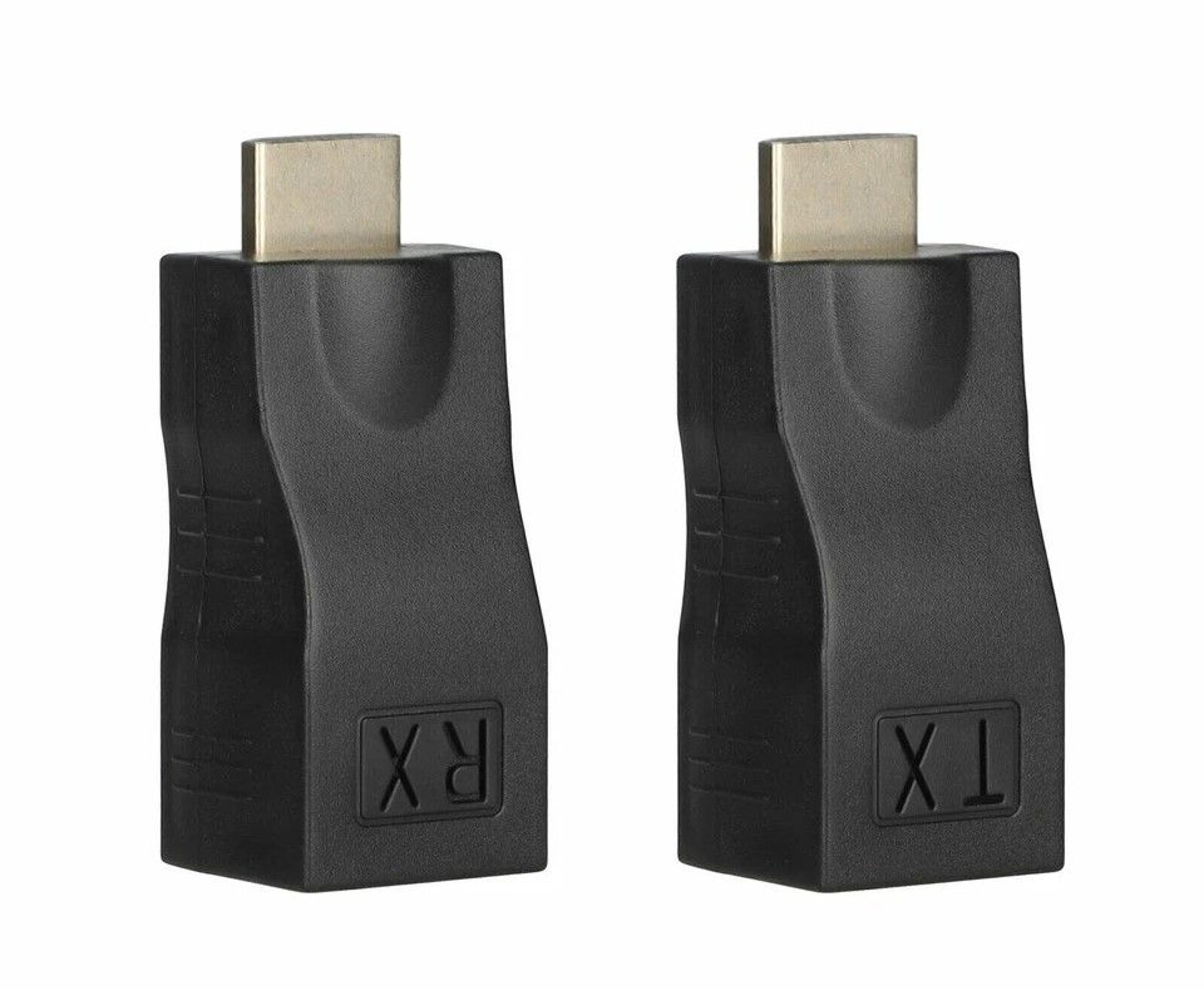 hdmi extender to rj45 adapter pair for cat5e cat ethernet
