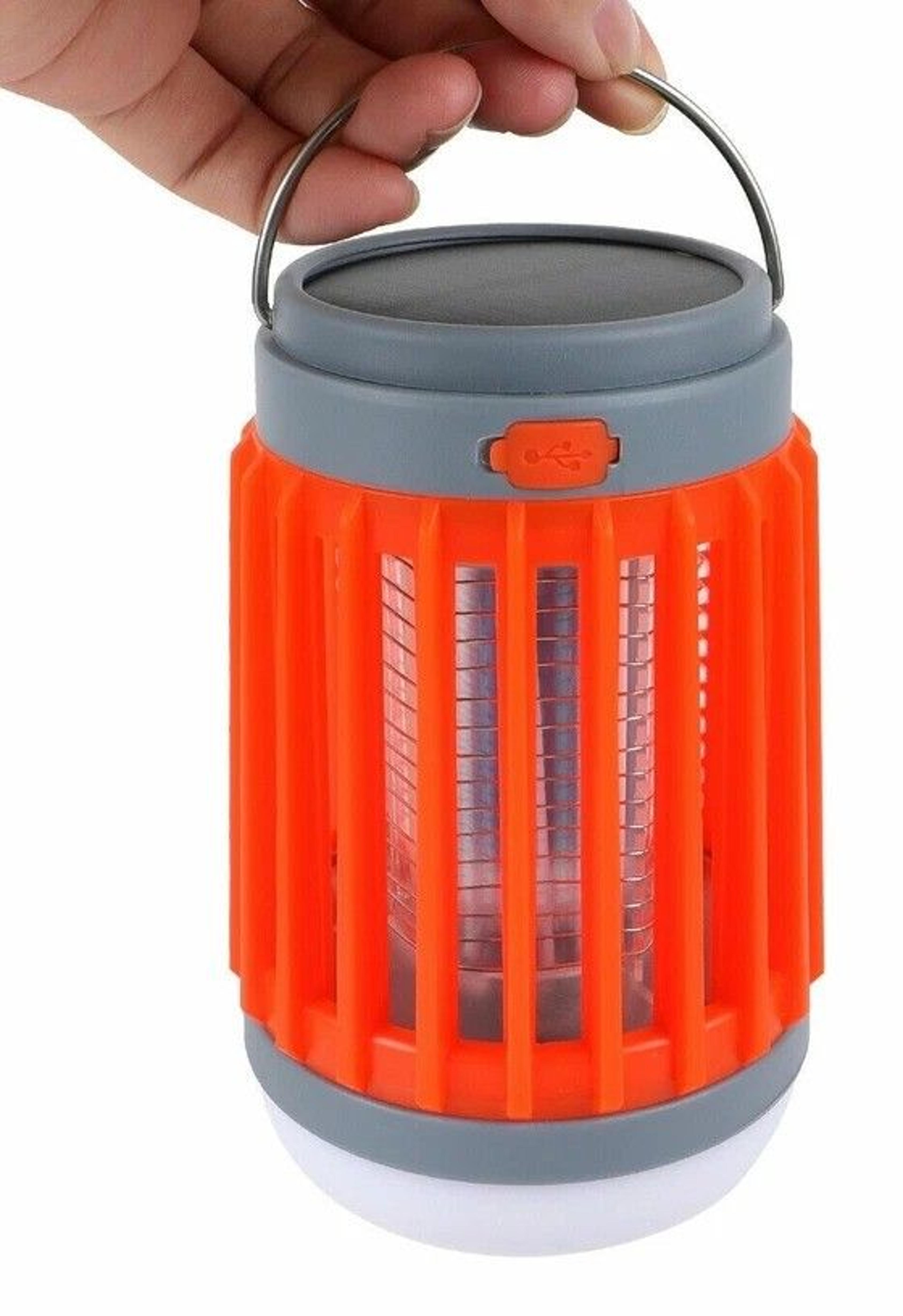 solar mosquito killer lamp usb rechargeable outdoor bug zapper