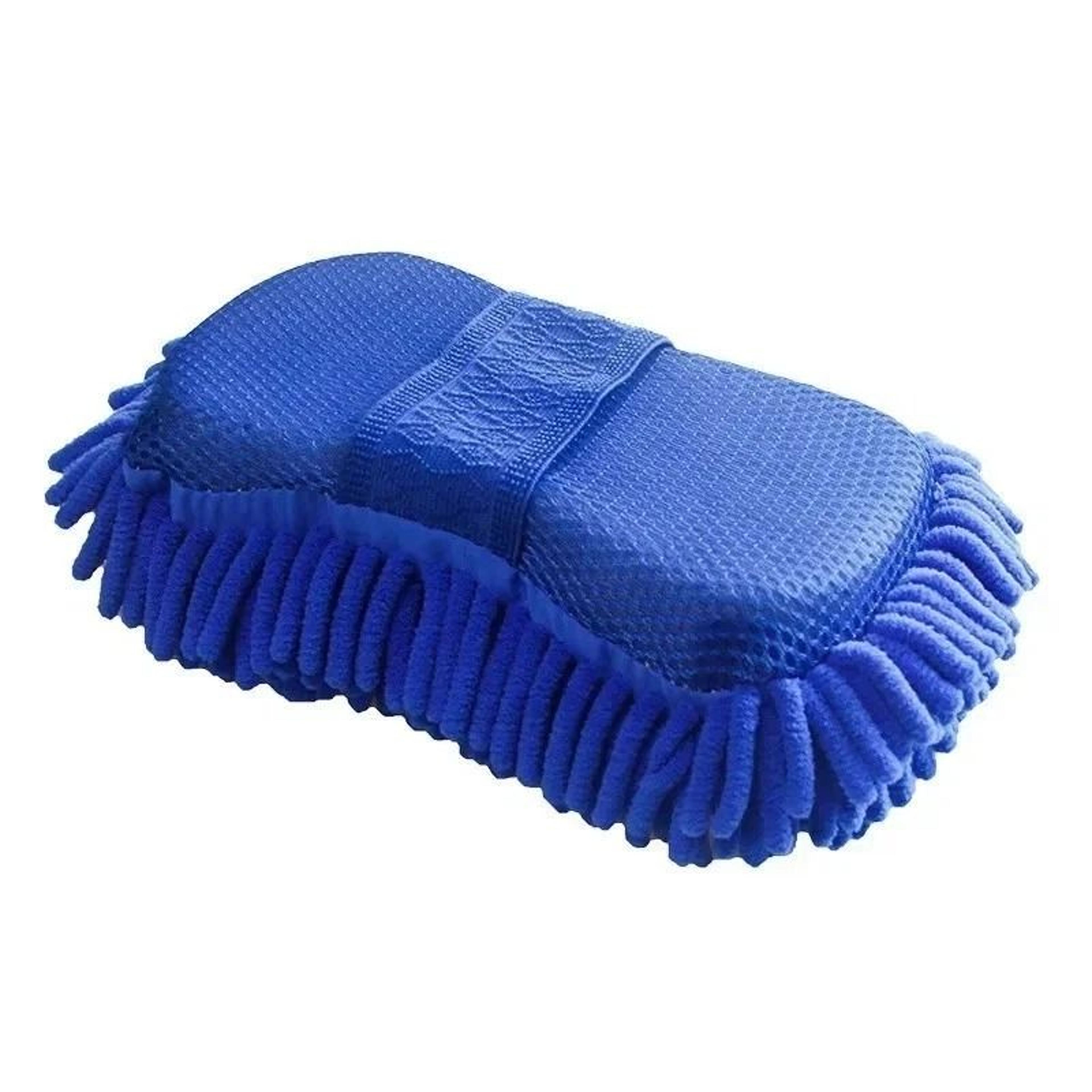 microfiber car wash mitt scratch free coral fleece cleaning glove