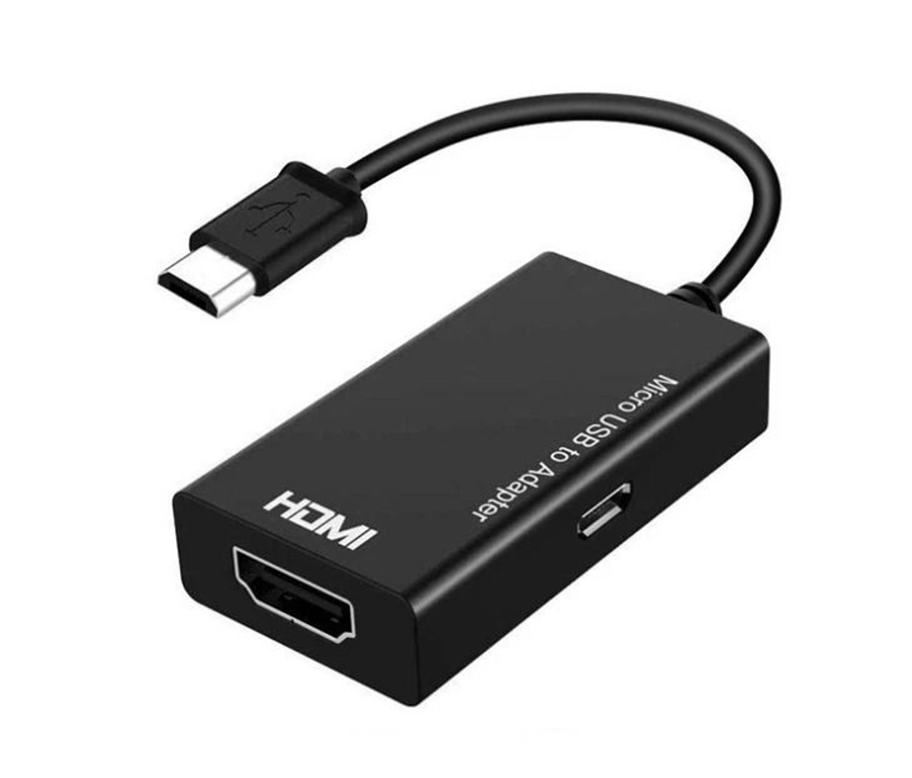 hdmi adapter mhl to hdtv cable for big screen viewing