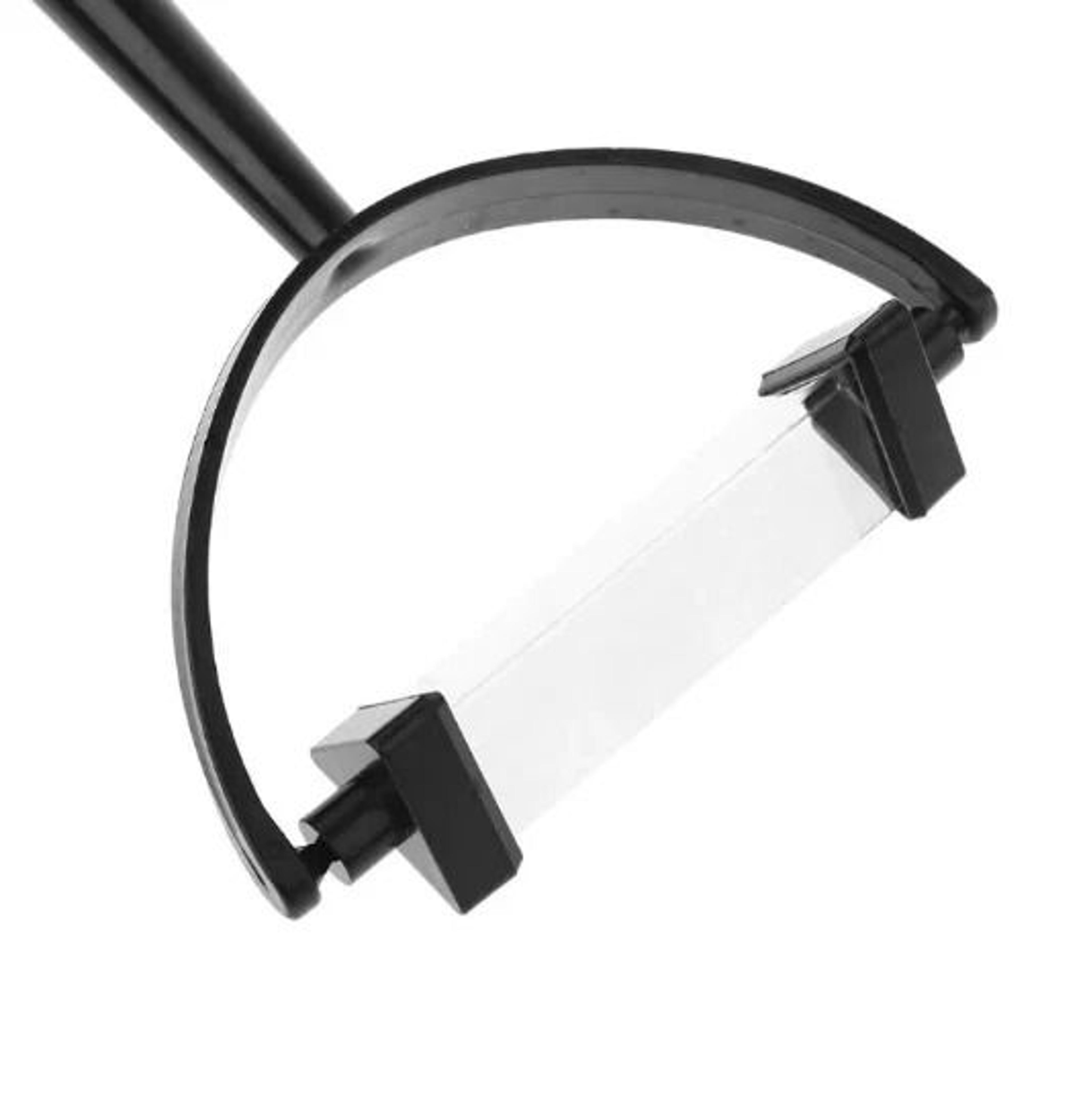 optical glass prism with stand for light spectrum physics teaching