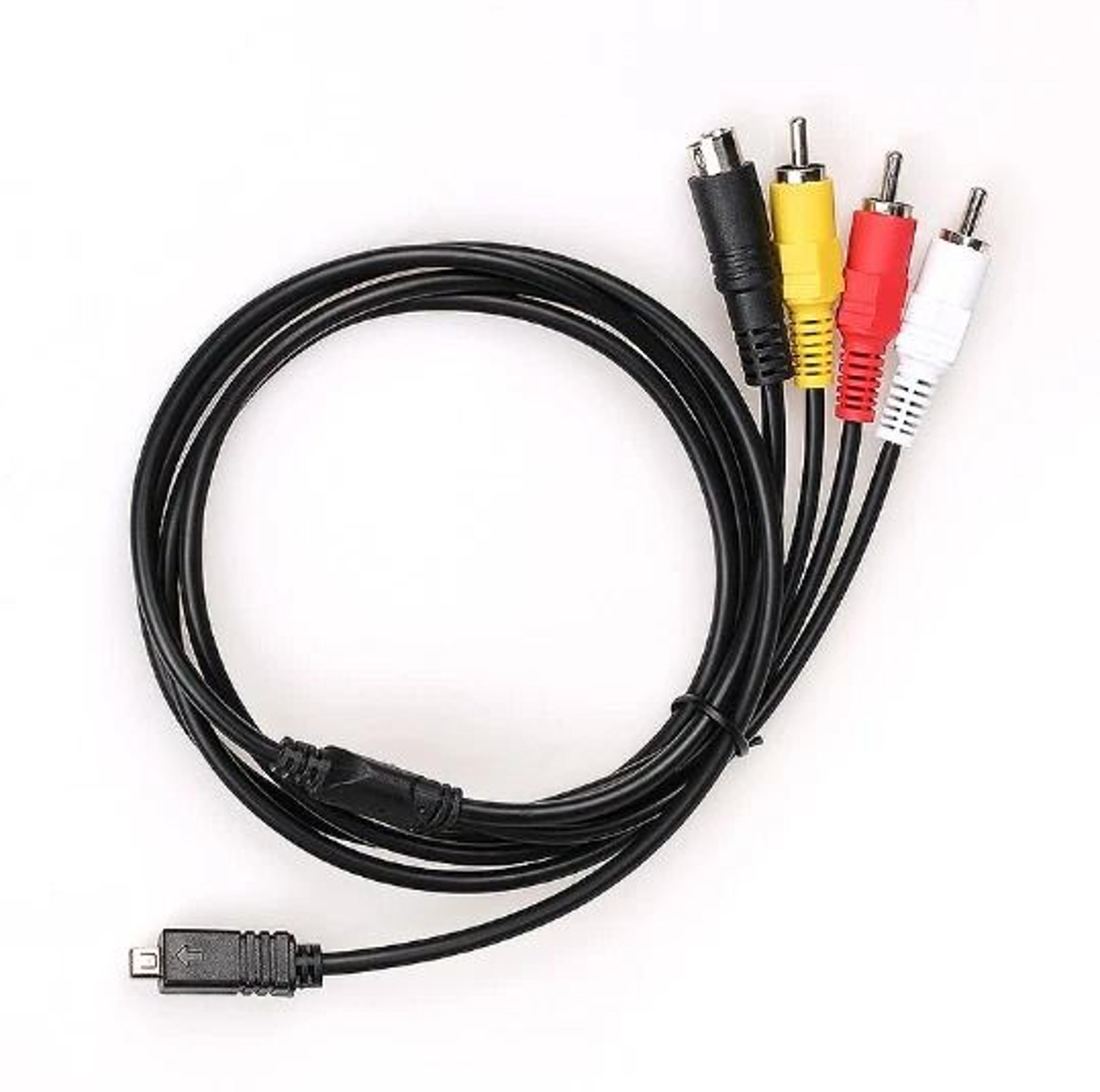 handycam av cable vmc tv-out rca lead