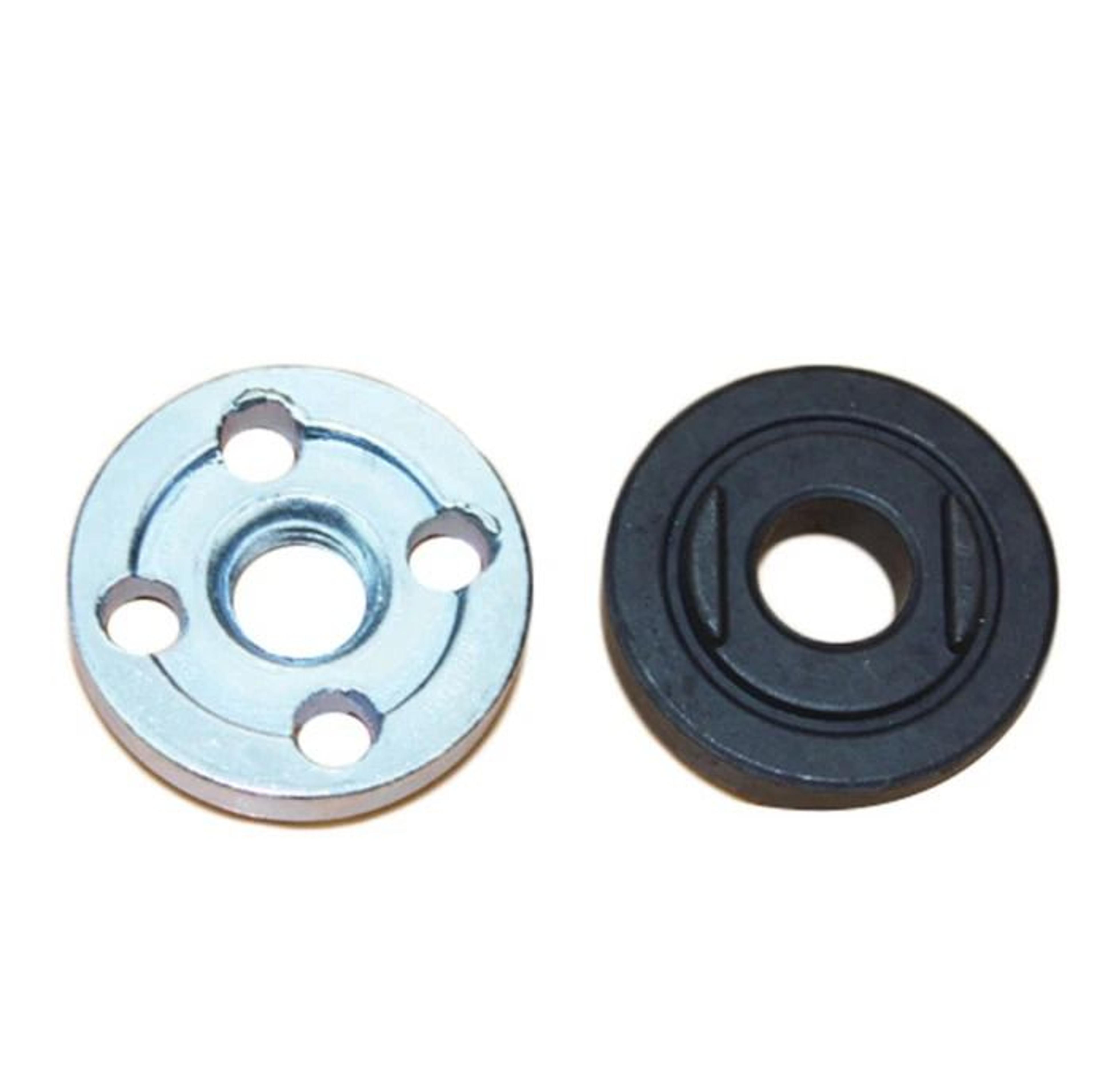 angle grinder flange nut set replacement inner outer nut kit durable