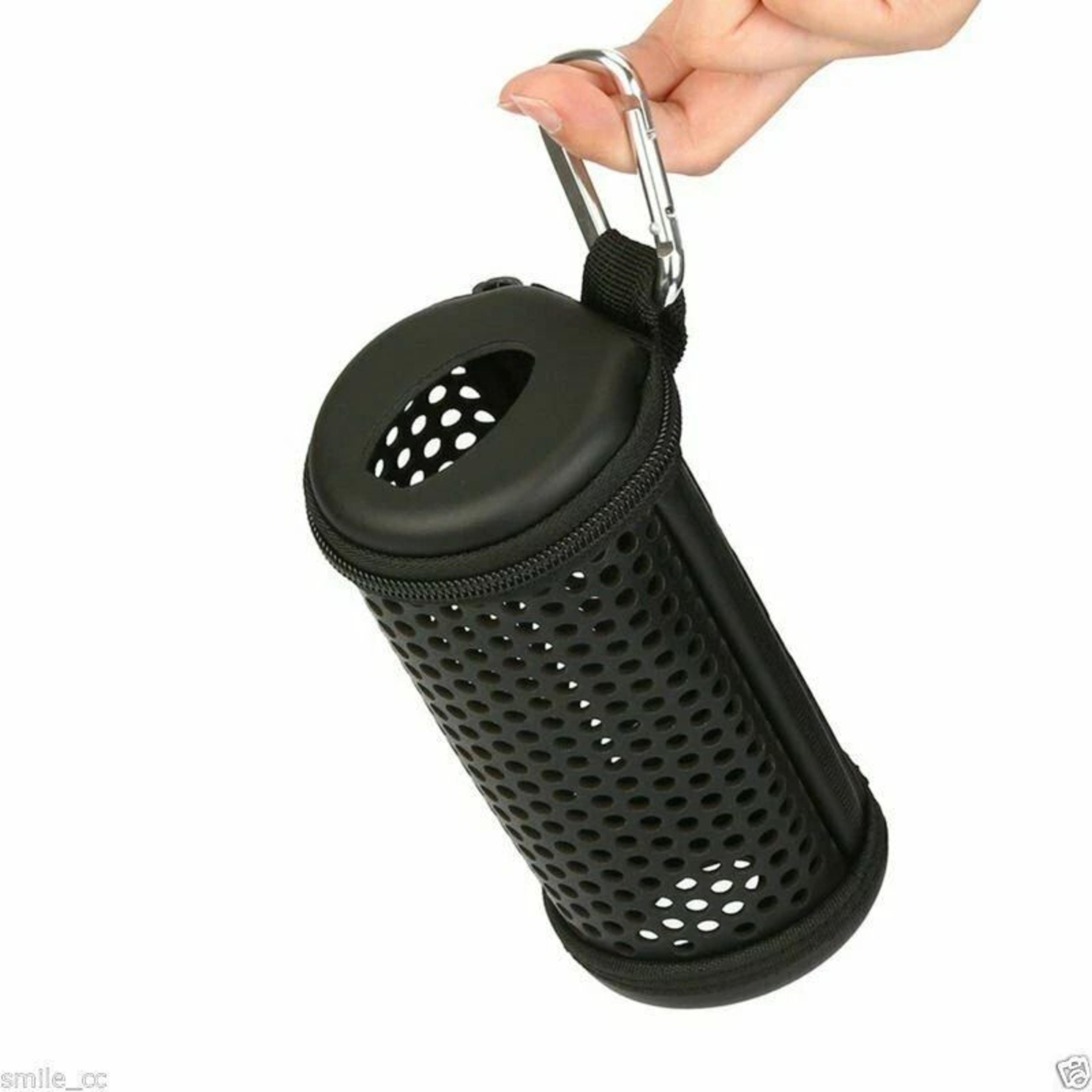 case portable speaker carrying pouch protective cover black