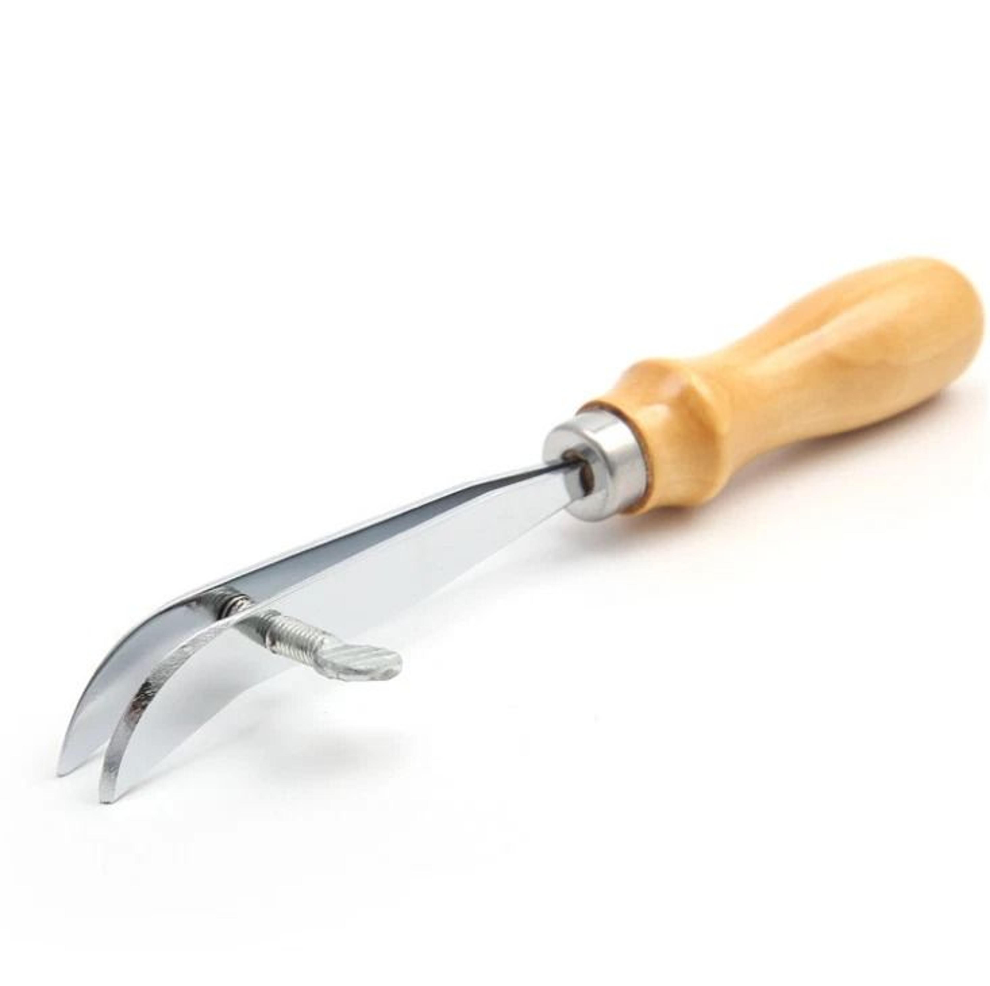 adjustable leather edge creaser tool precision stitch groover for clean professional finishes