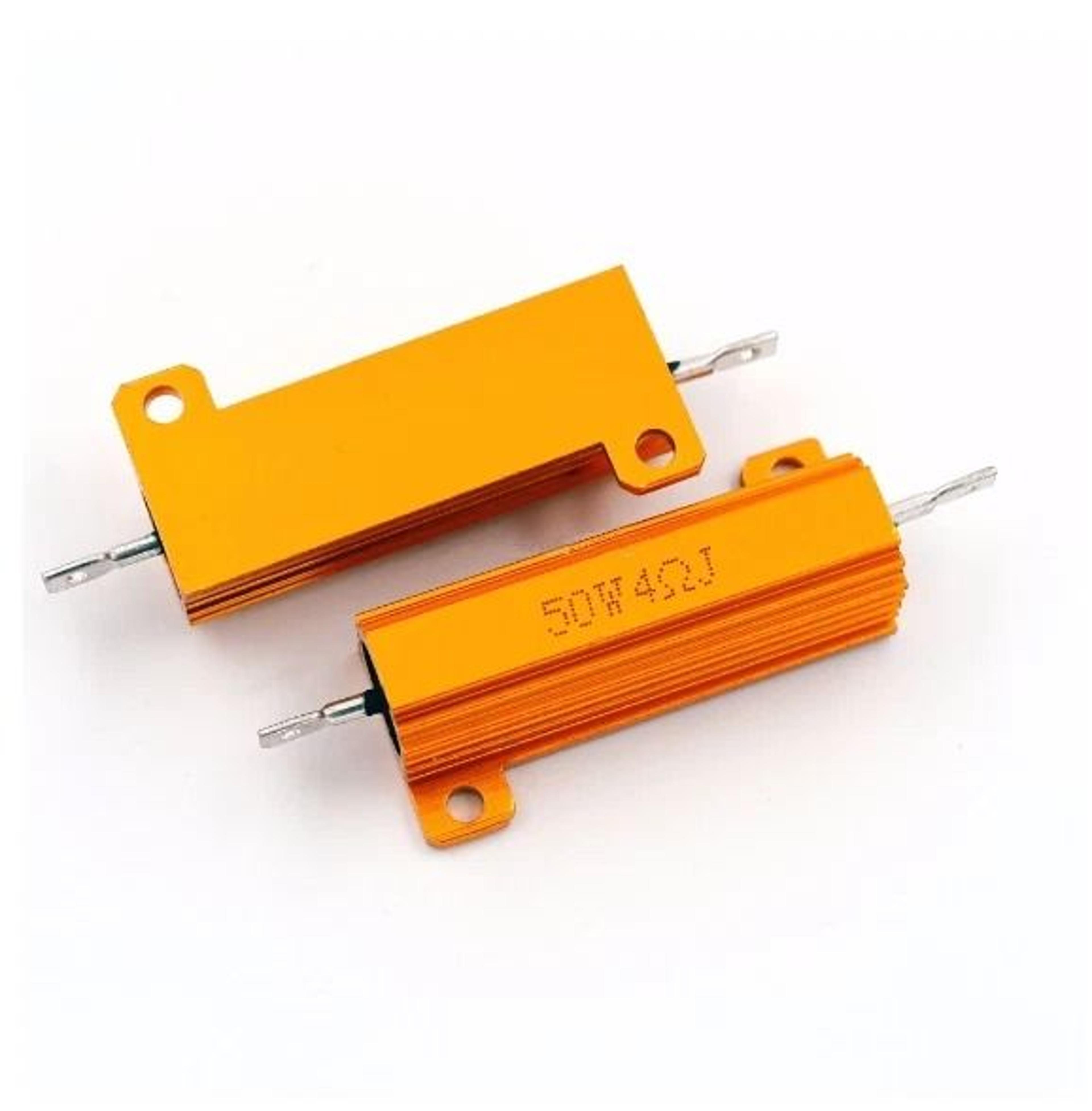 aluminum housed power resistor wirewound chassis mount