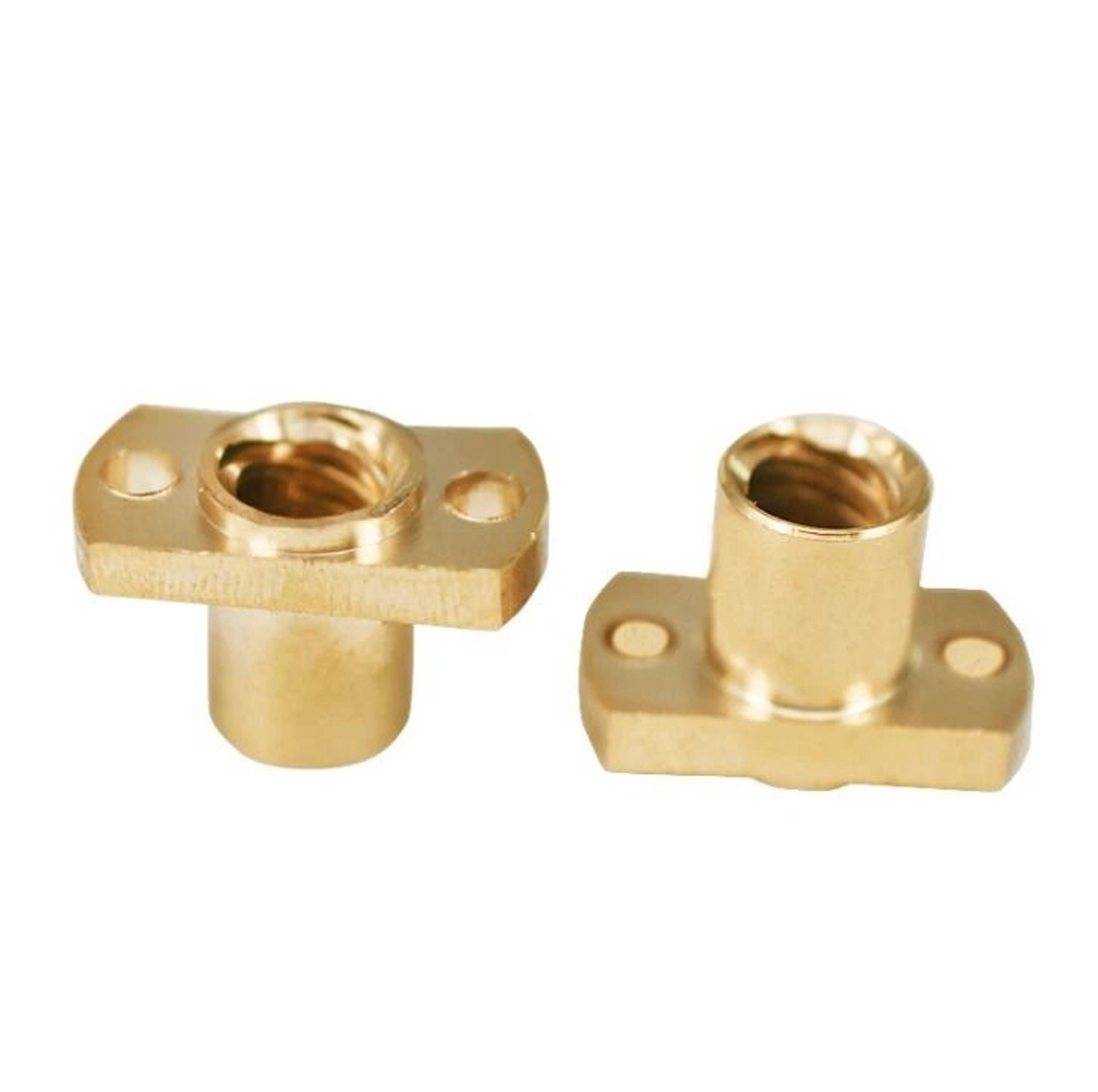 lead screw nut brass nut for printer and cnc