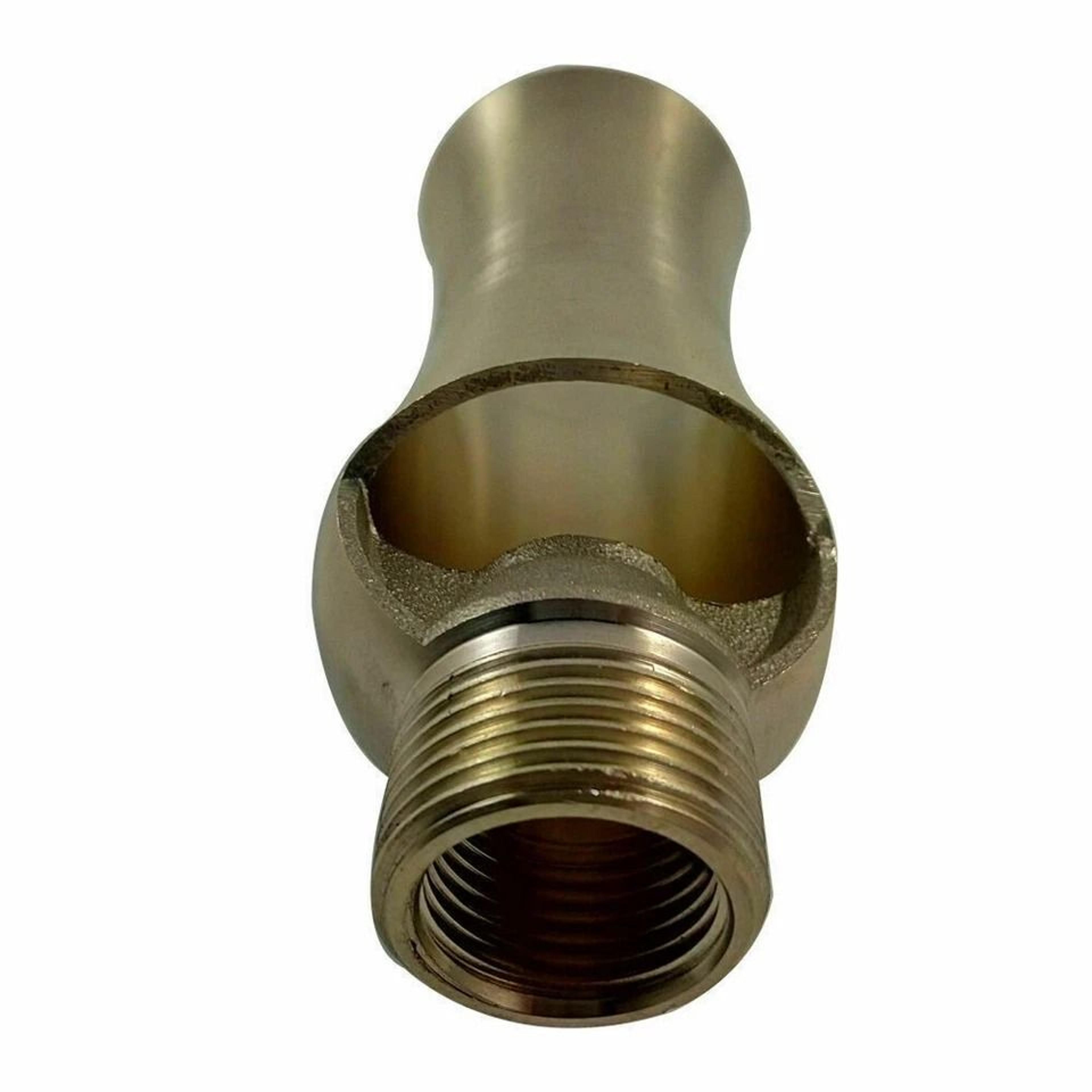brass cascade fountain nozzle for pond and garden ice tower spray head