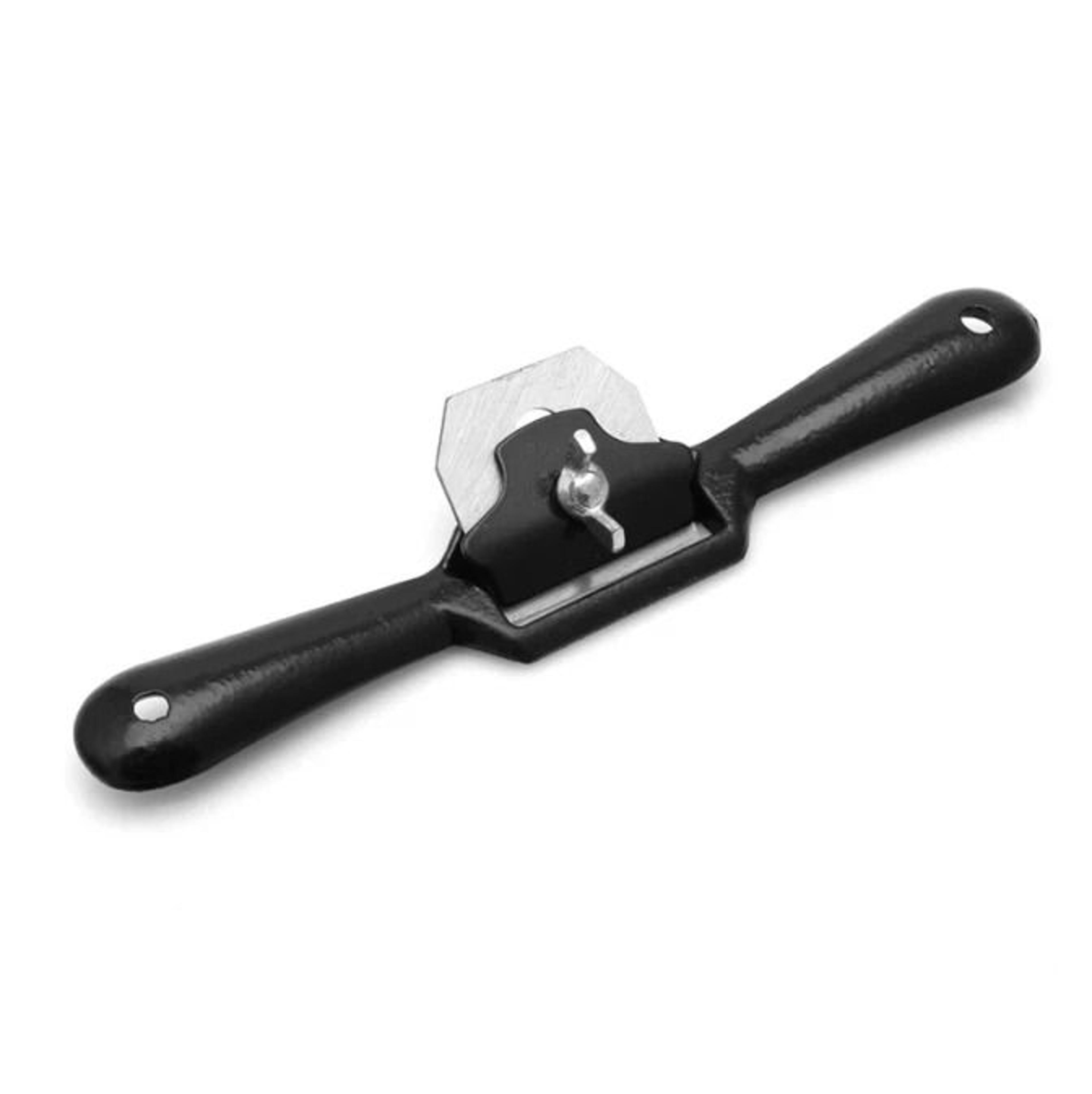 flat base spokeshave woodworking hand planer with blade
