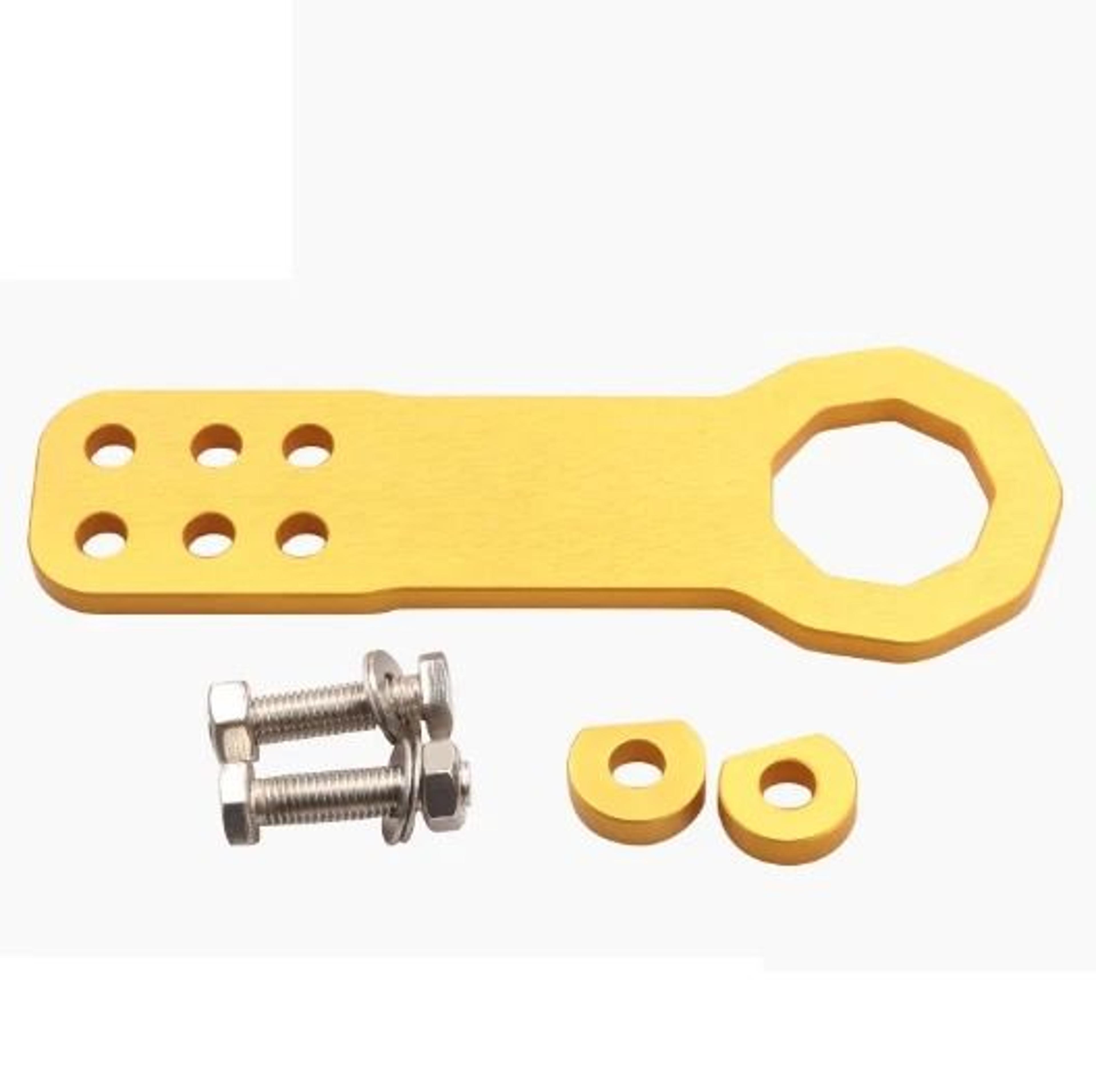 universal aluminum alloy racing tow hook for front rear bumper