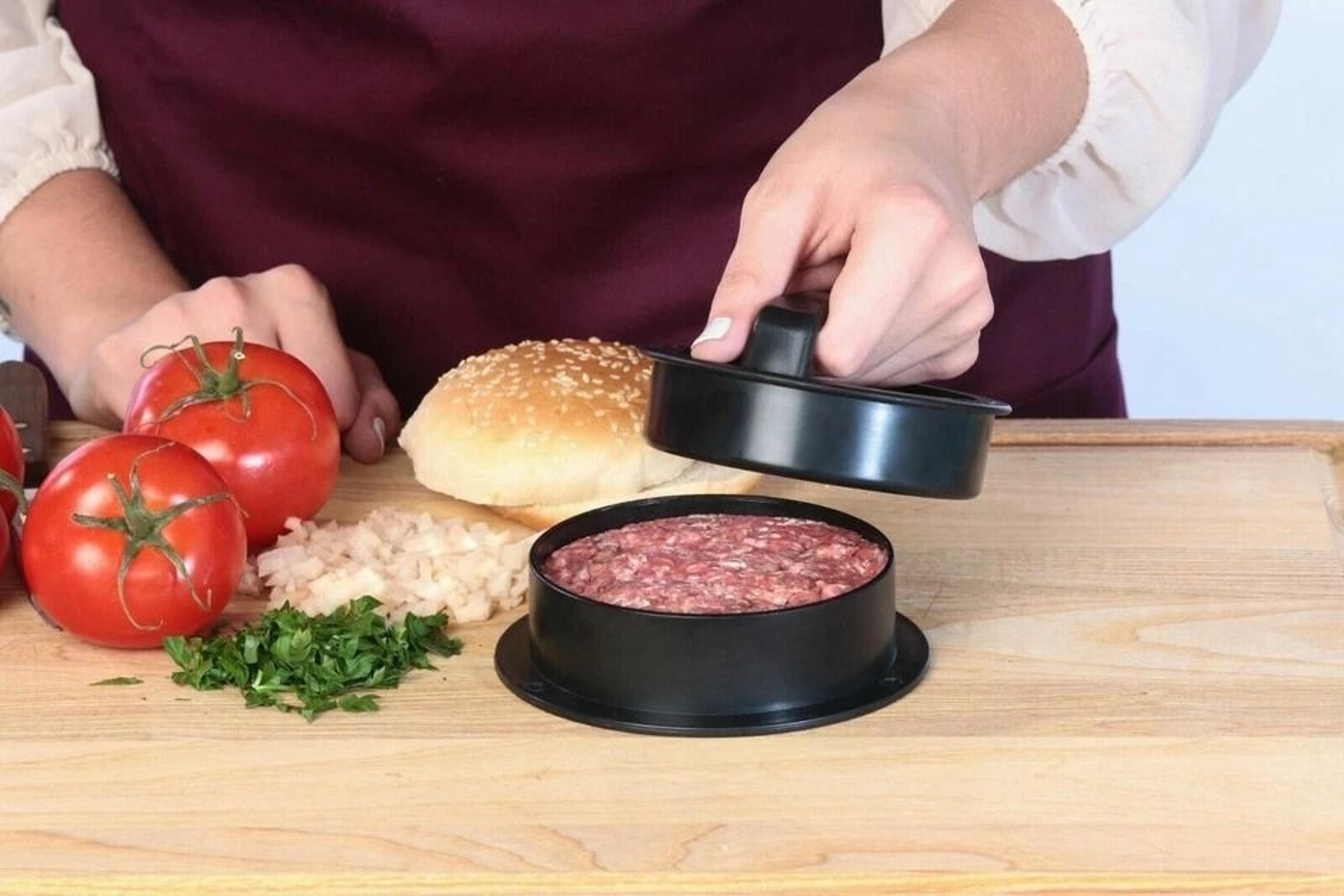 burger press stuffed patty maker and slider mold for bbq grilling