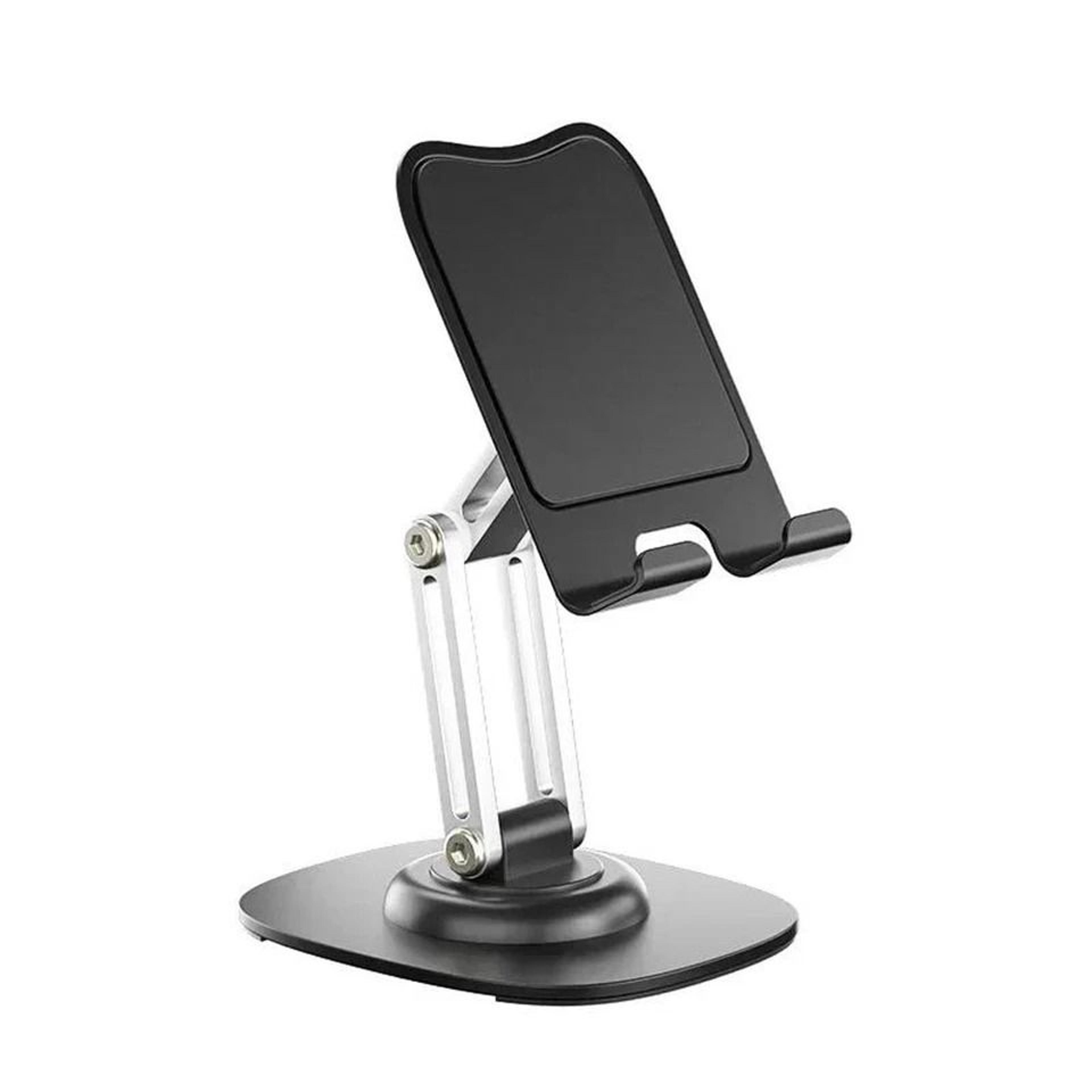 universal adjustable tablet holder for desk with rotation for ipad and phone