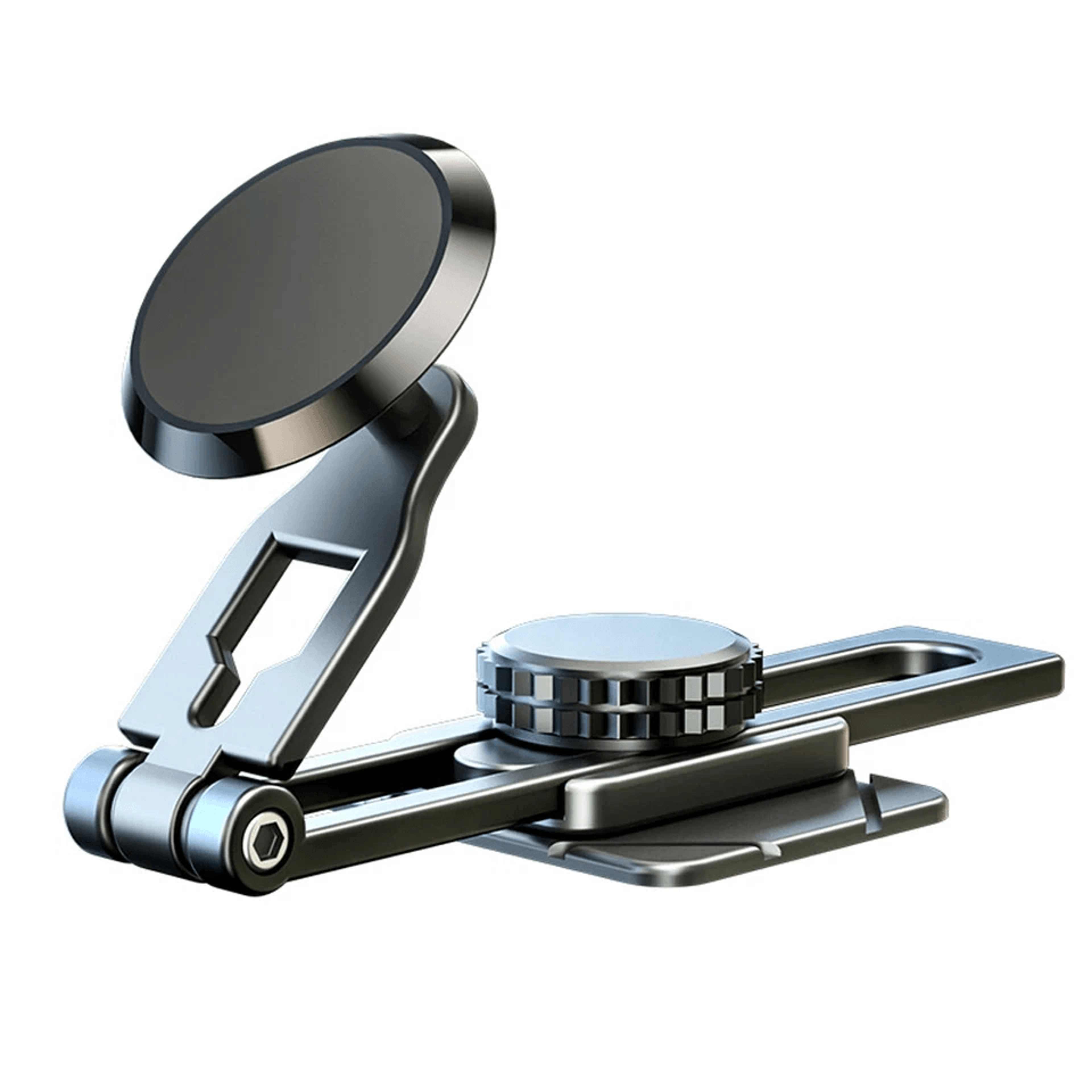 foldable magnetic dashboard phone holder rotating universal car mount