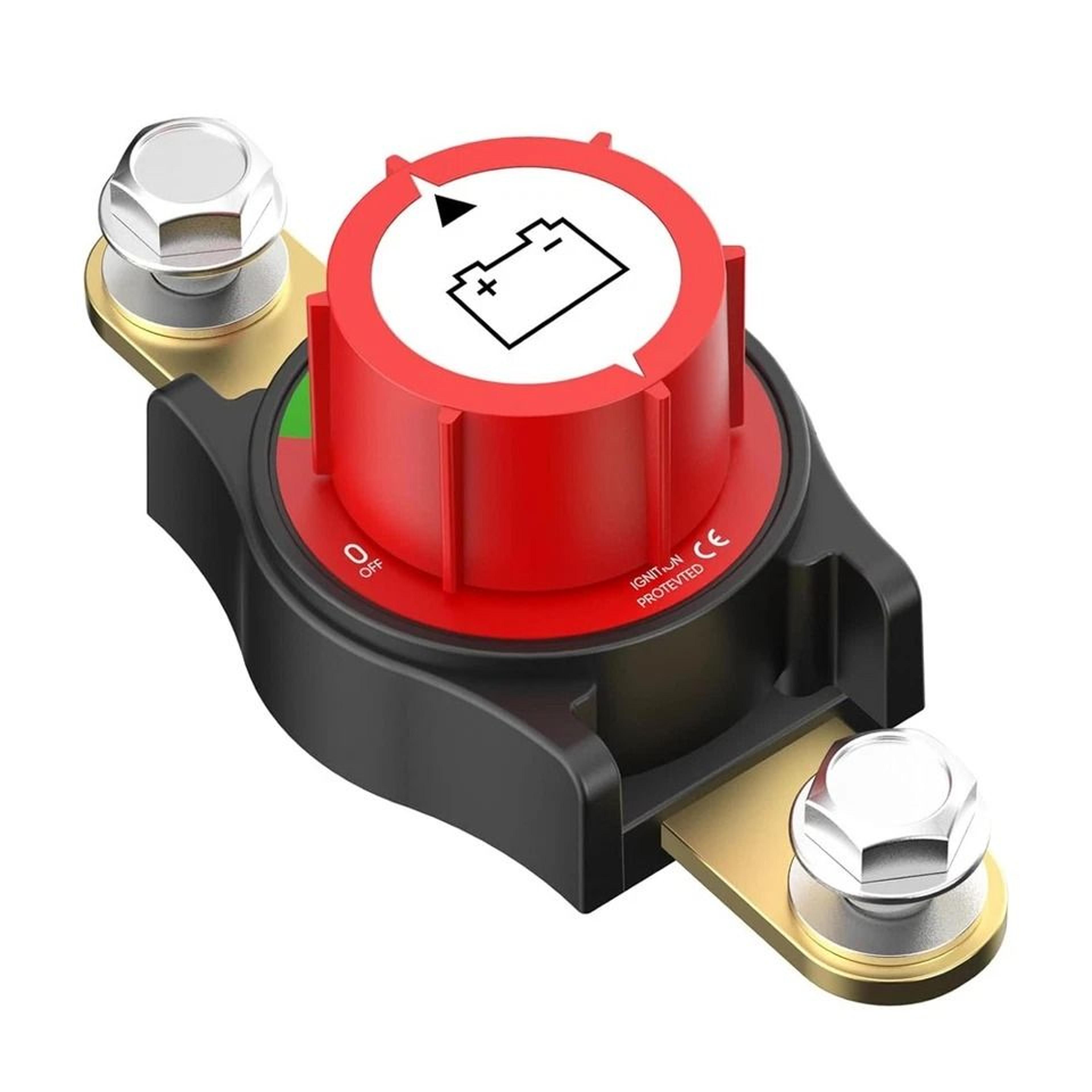 side post battery disconnect switch heavy duty battery cut off for car rv boat
