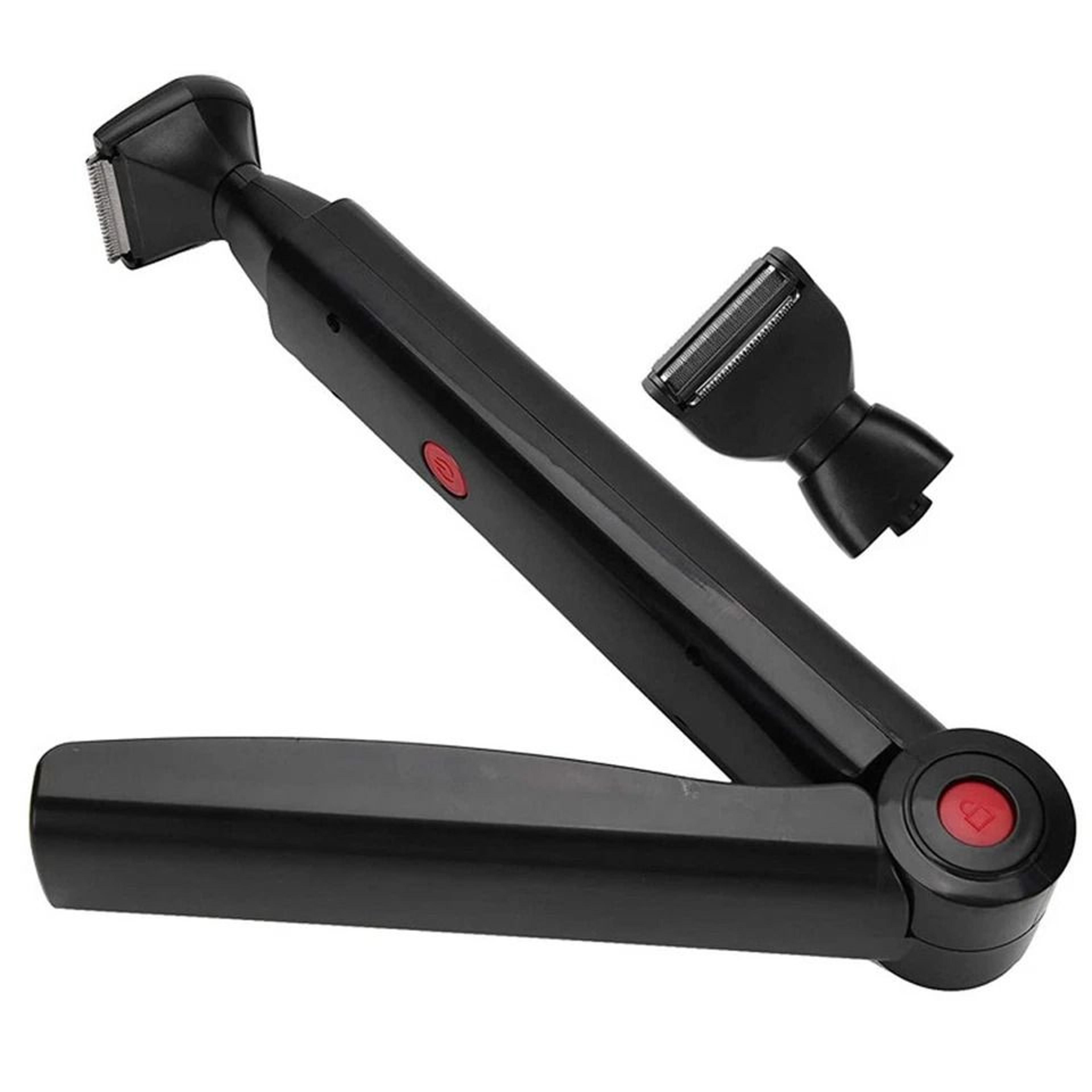 rechargeable electric back shaver for men with long handle body groomer