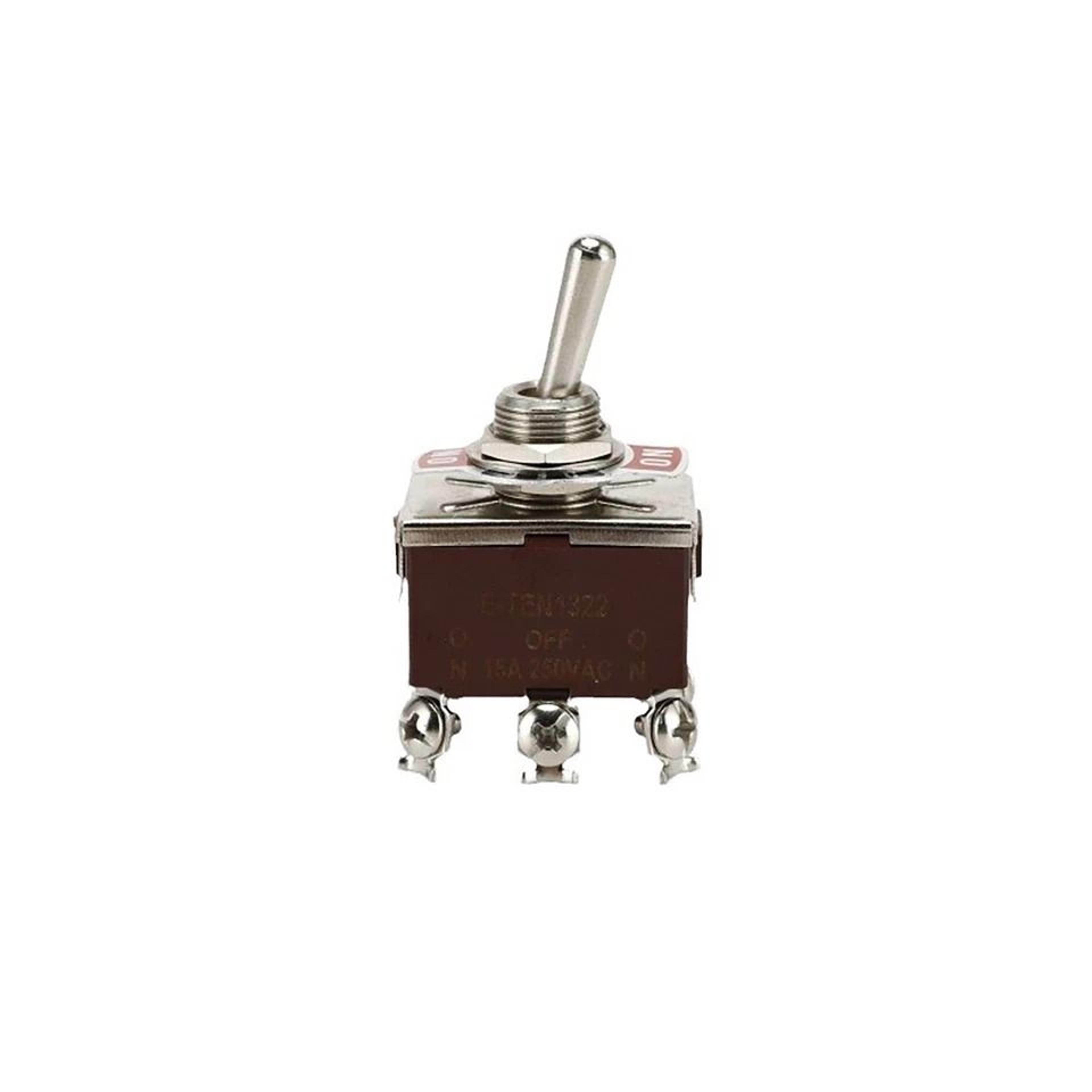 heavy duty dpdt toggle switch pin on off on screw terminal panel mount