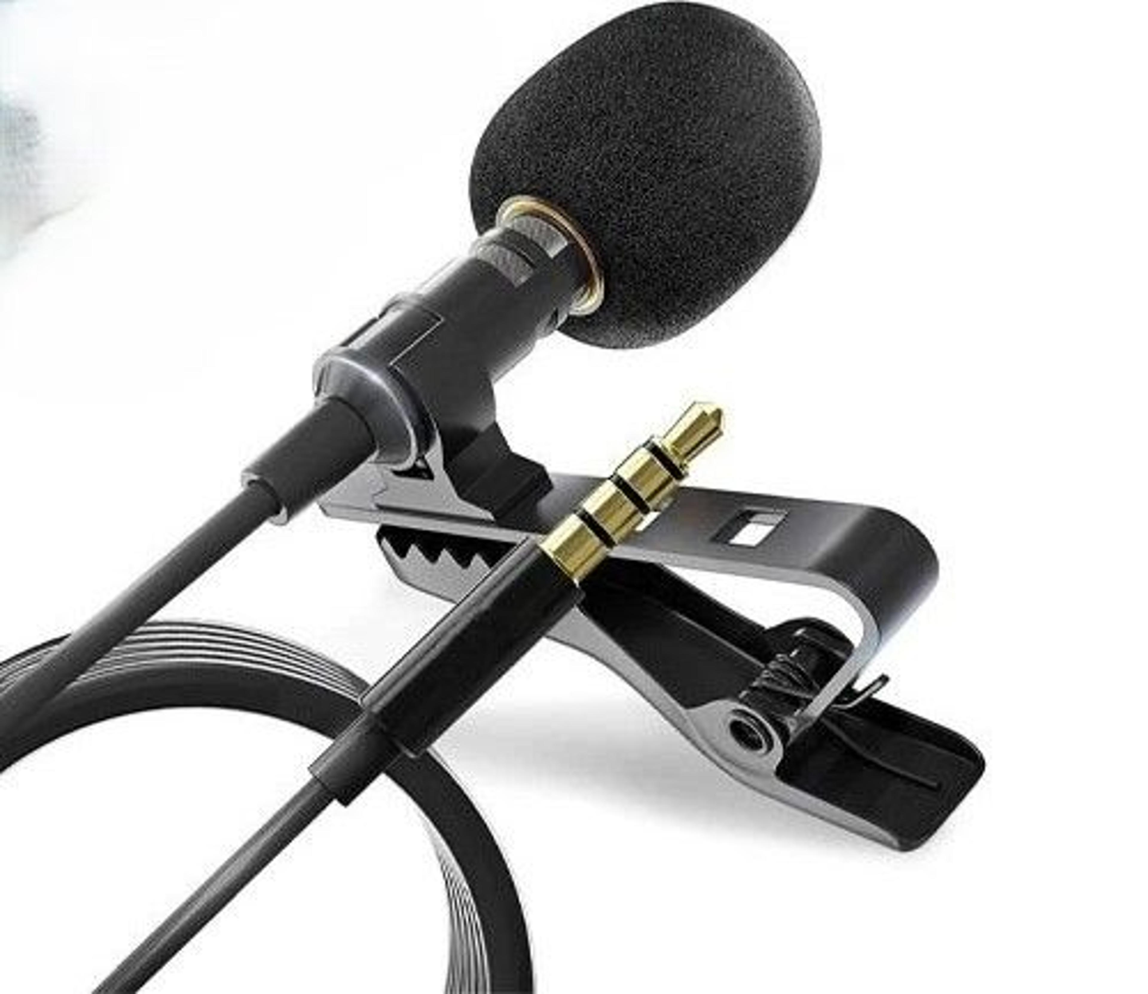 clip on lavalier microphone for iphone android recording