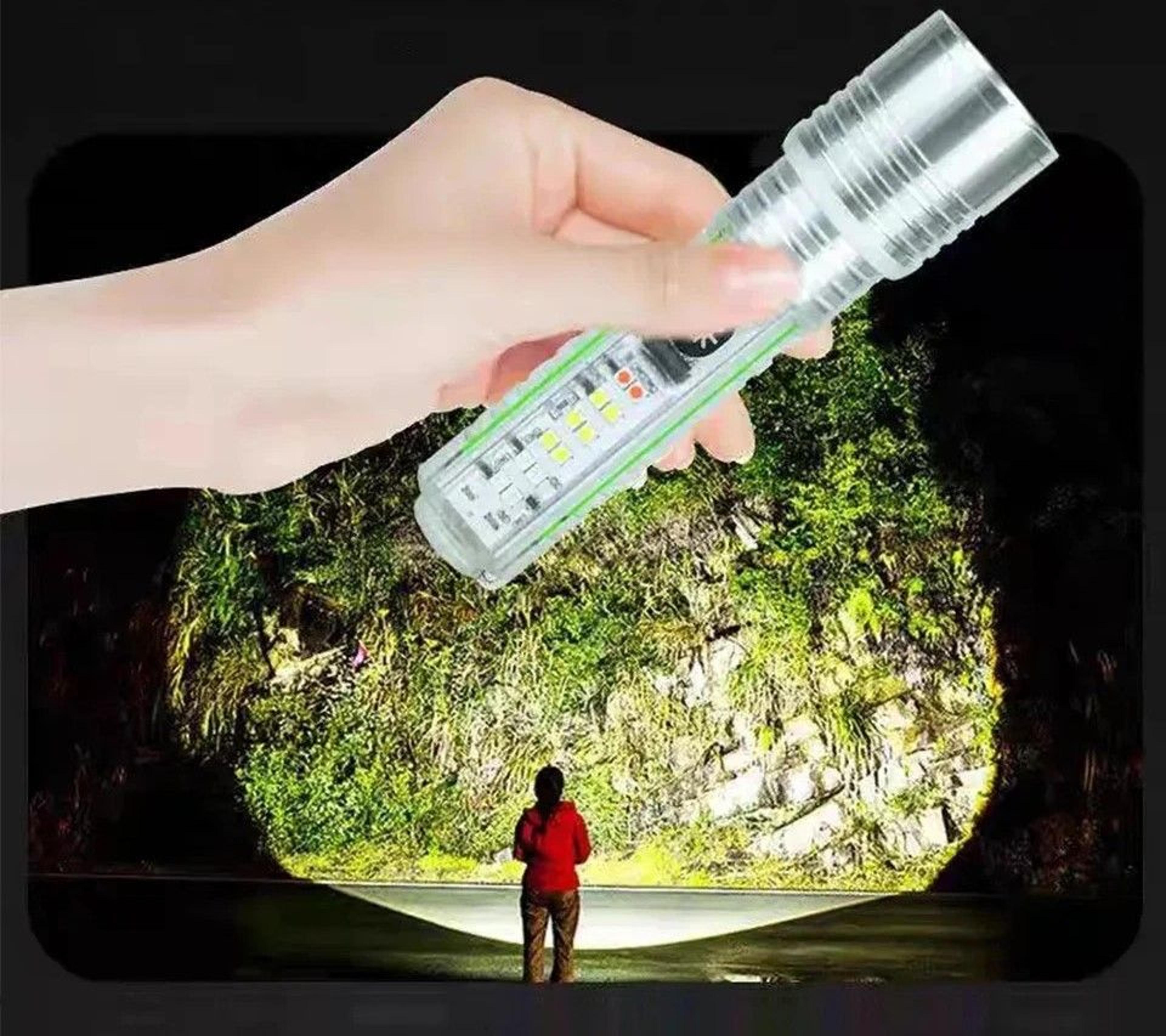 rechargeable led tactical flashlight for camping and outdoor use