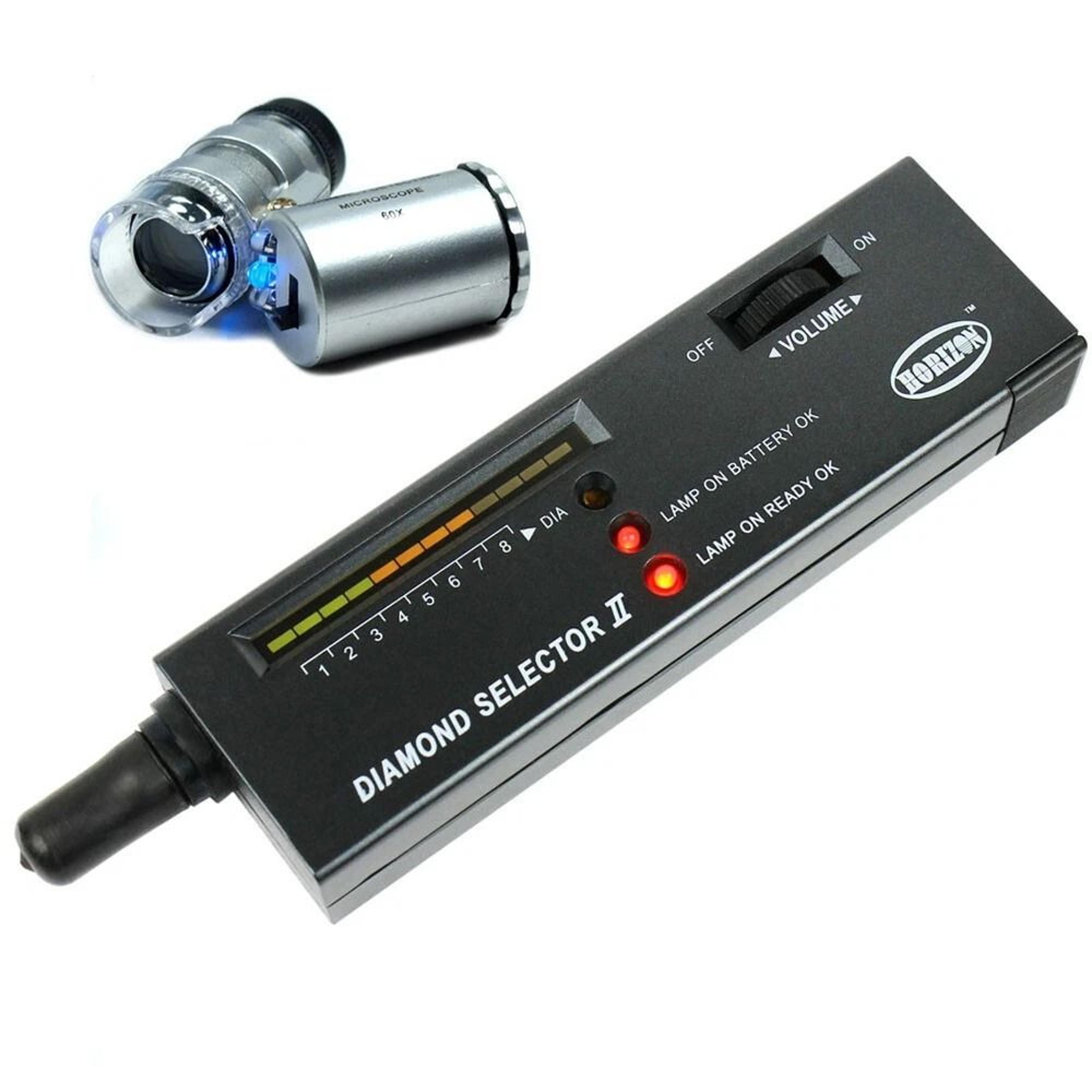 portable diamond tester with illuminated loupe complete jewelry tool kit for professionals