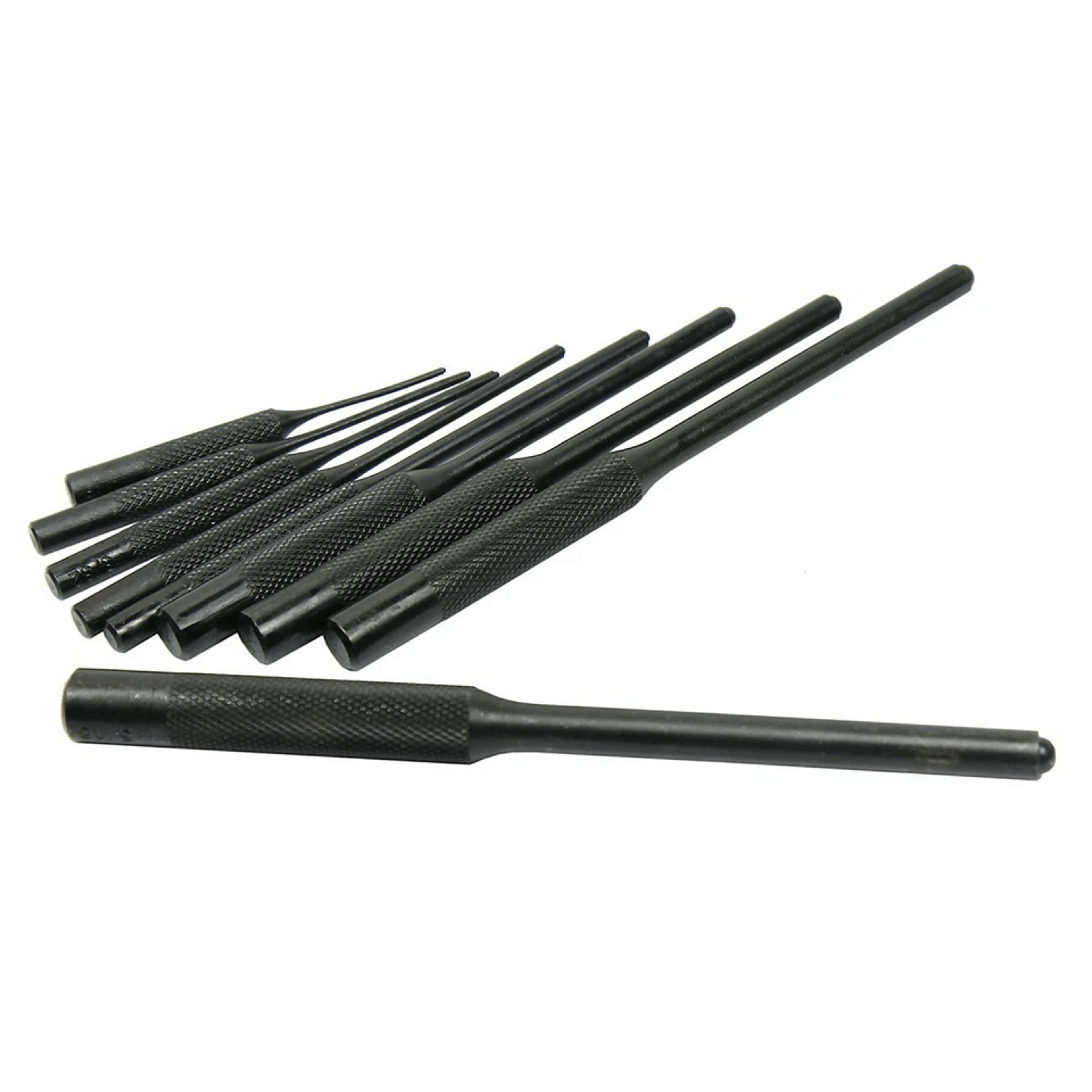 forged steel punch set for gunsmithing tools roll pin pilot punches with durable carrying case
