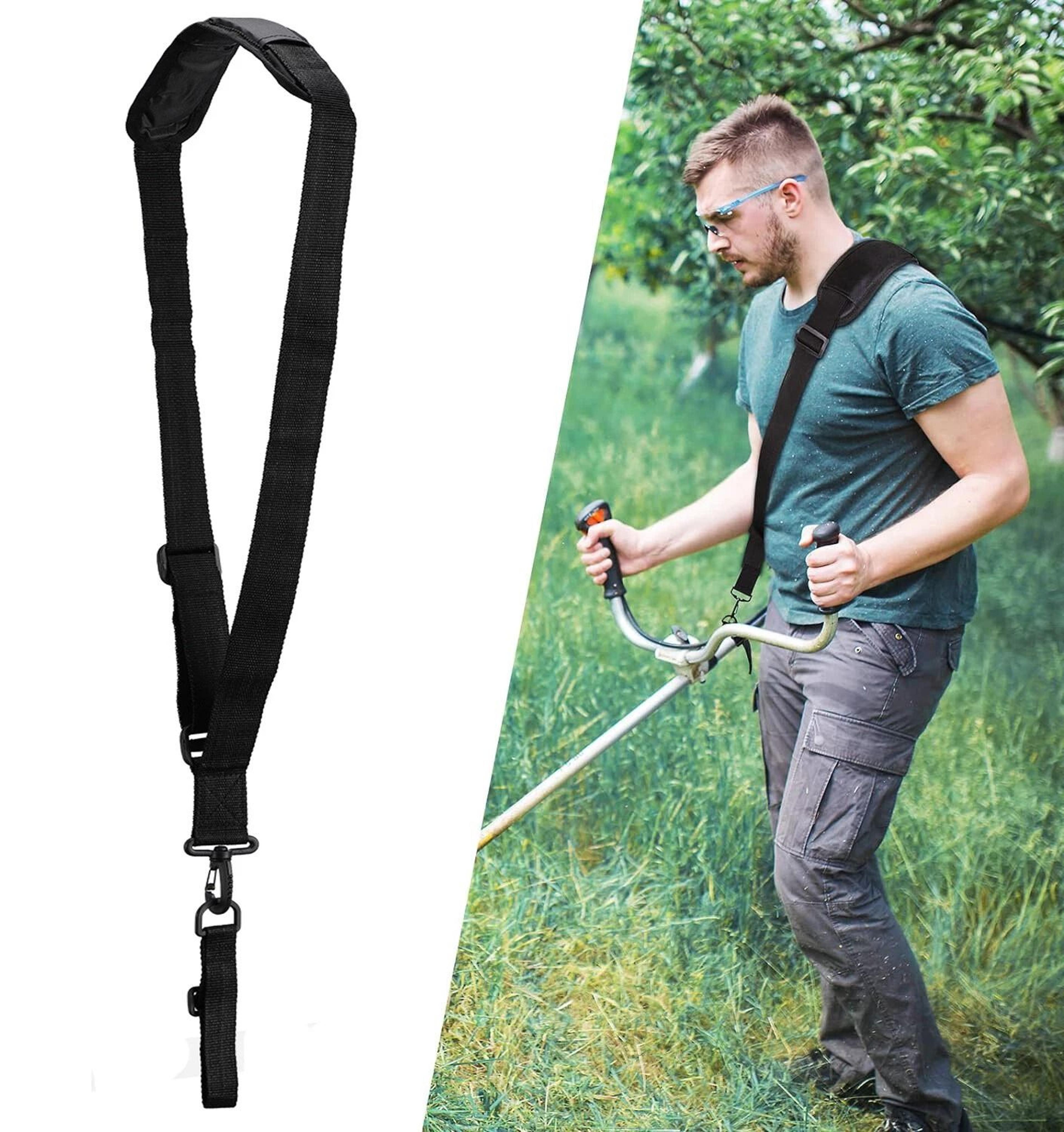 adjustable weed eater shoulder strap for trimmers and grass edgers