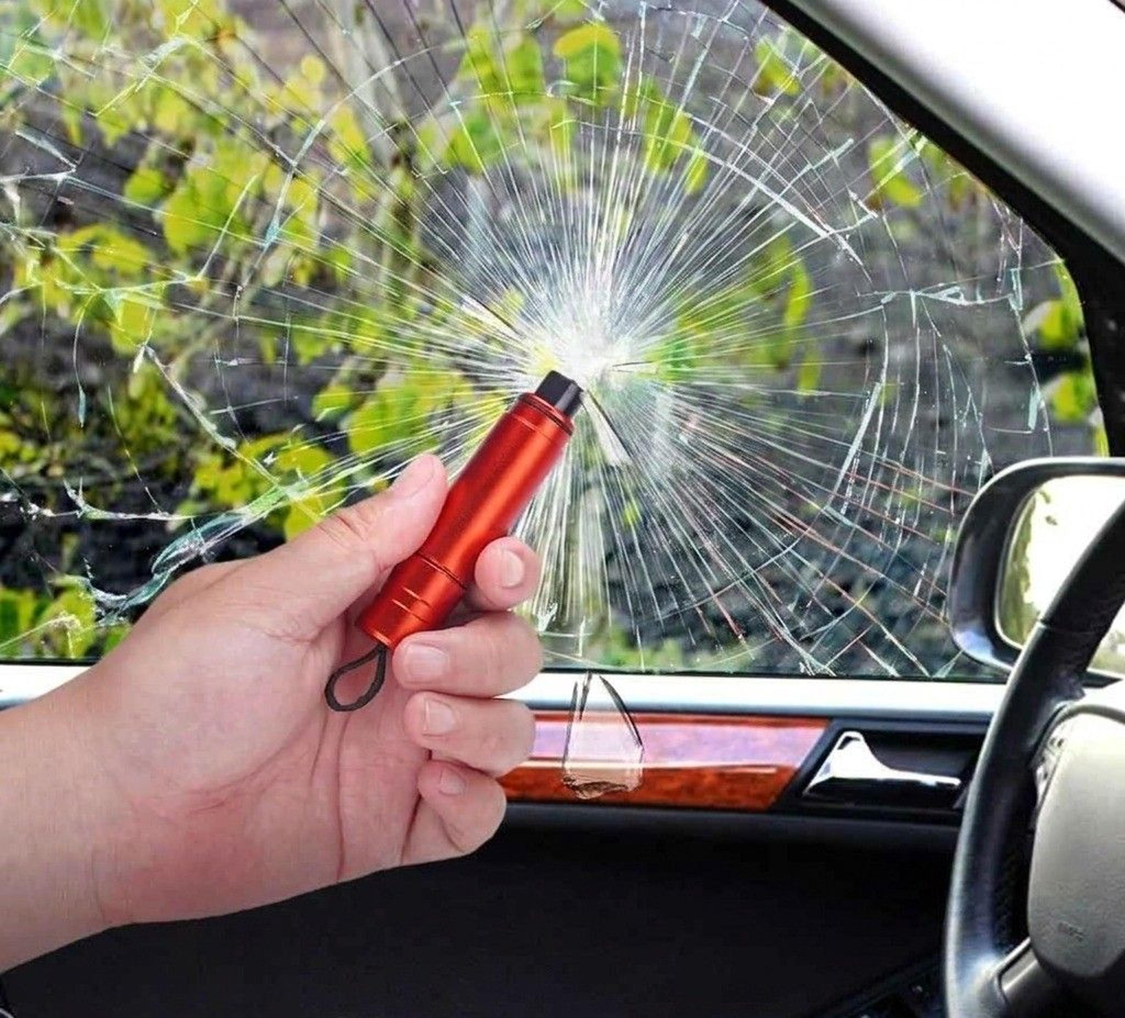 car safety hammer window breaker and seatbelt cutter emergency escape tool