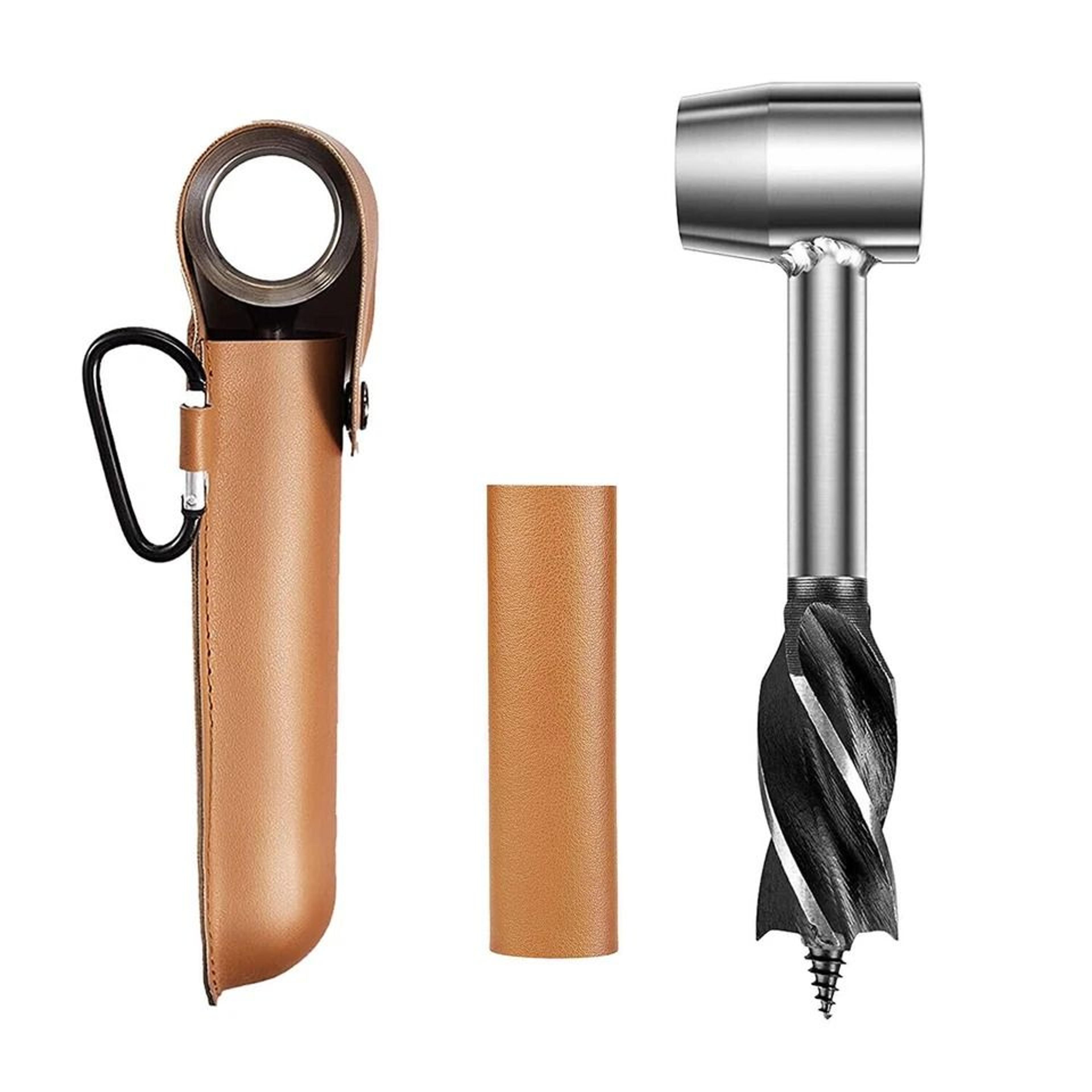 bushcraft hand auger wood drill for camping survival kits