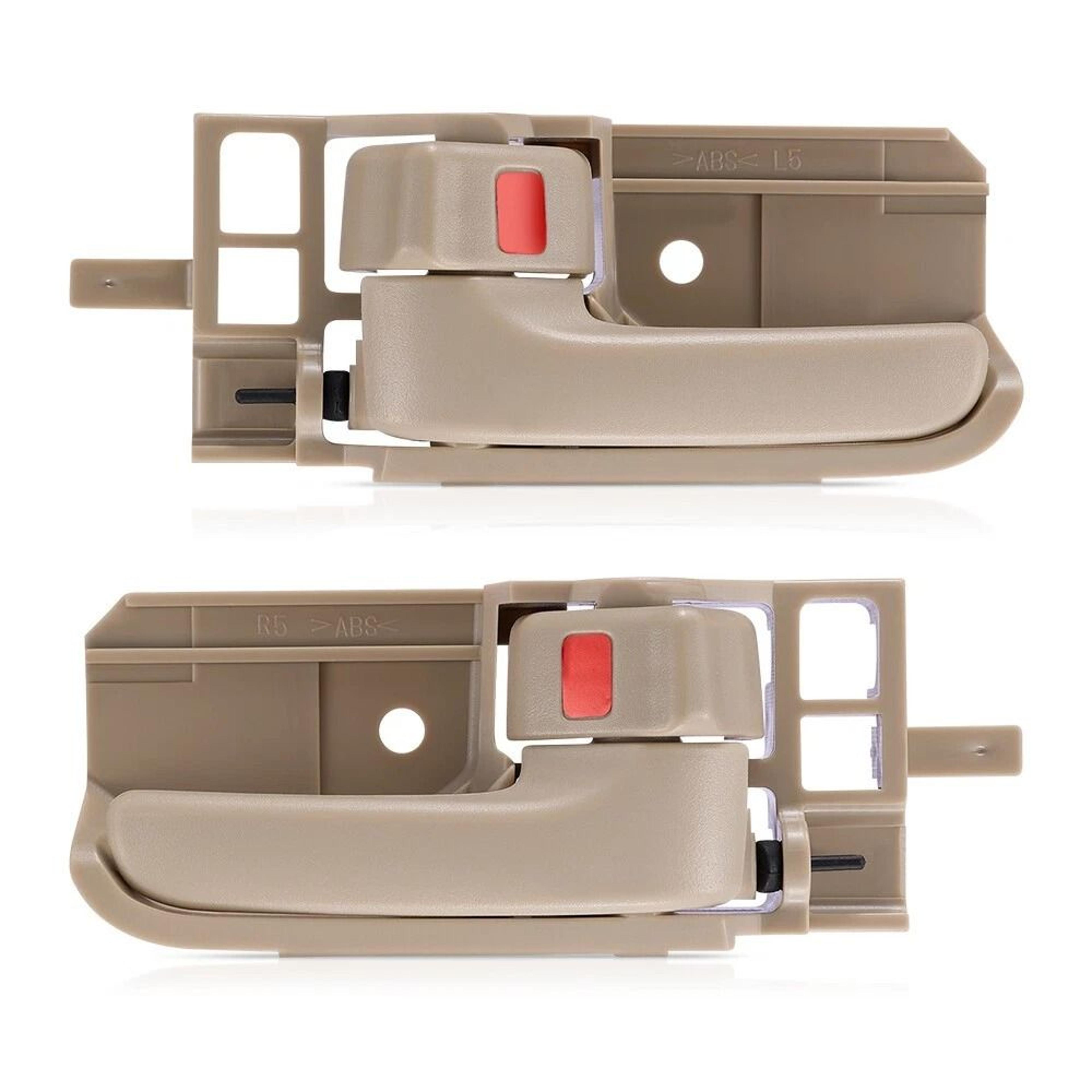 scion beige interior door handle set left right