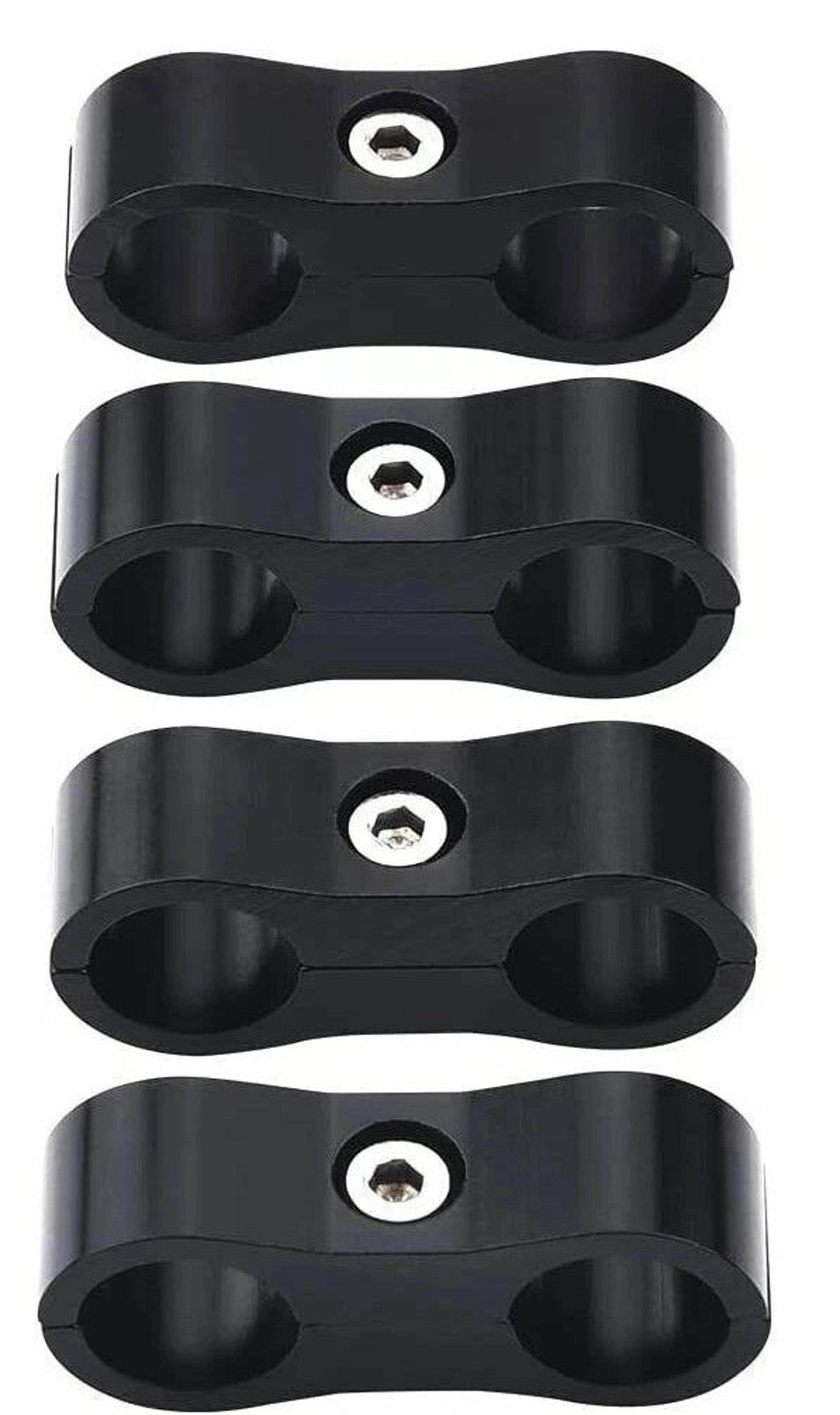 aluminum hose separator clamps for fuel oil line