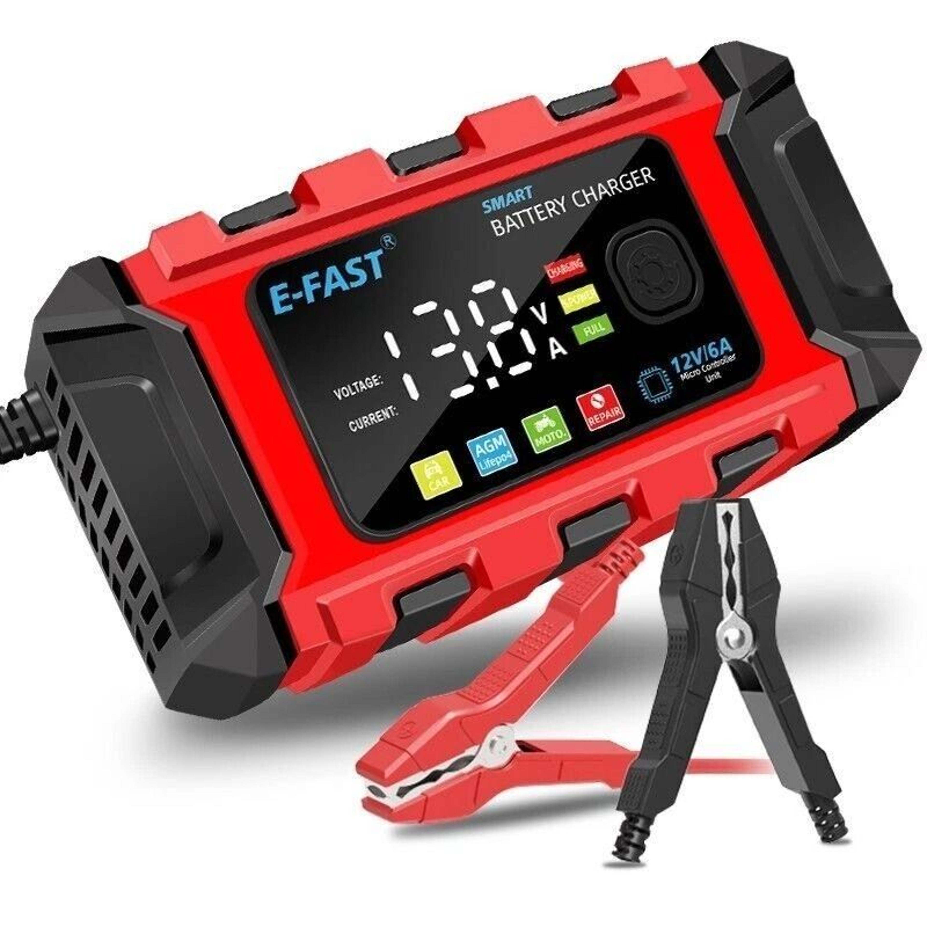 smart car battery charger maintainer for motorcycle agm batteries