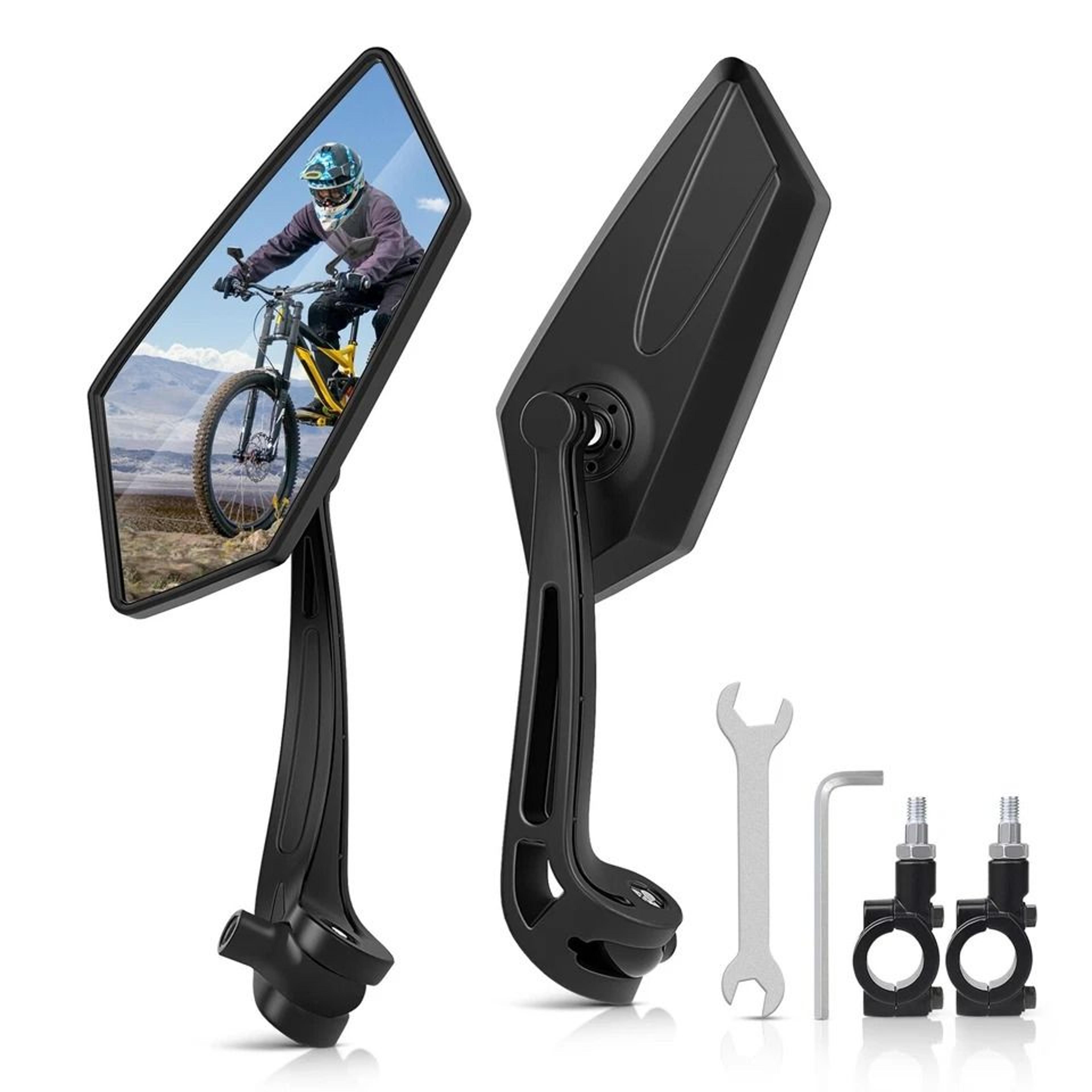 bike mirrors for mtb, road bike, e-bike & scooter