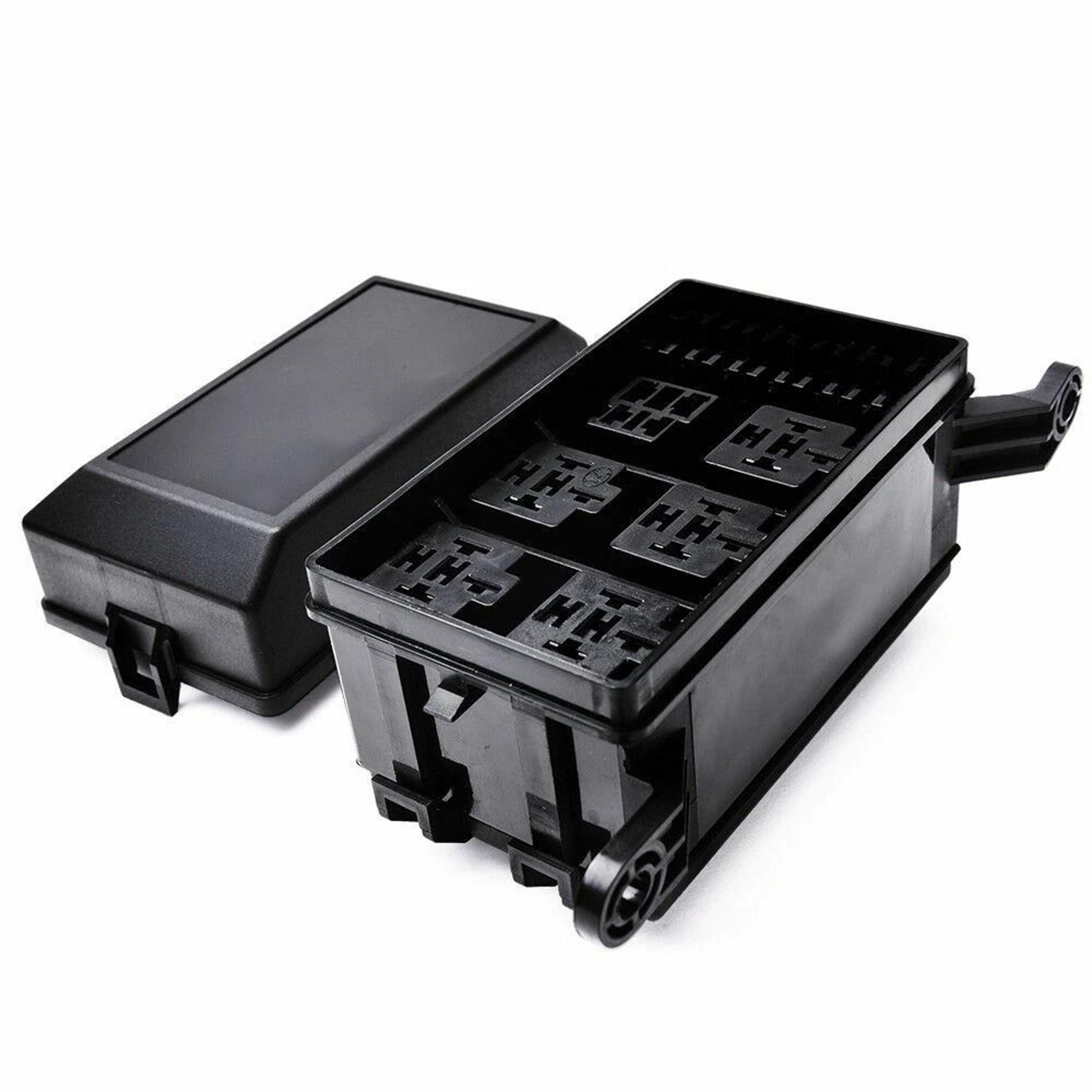 waterproof fuse relay box for relays and blade fuses