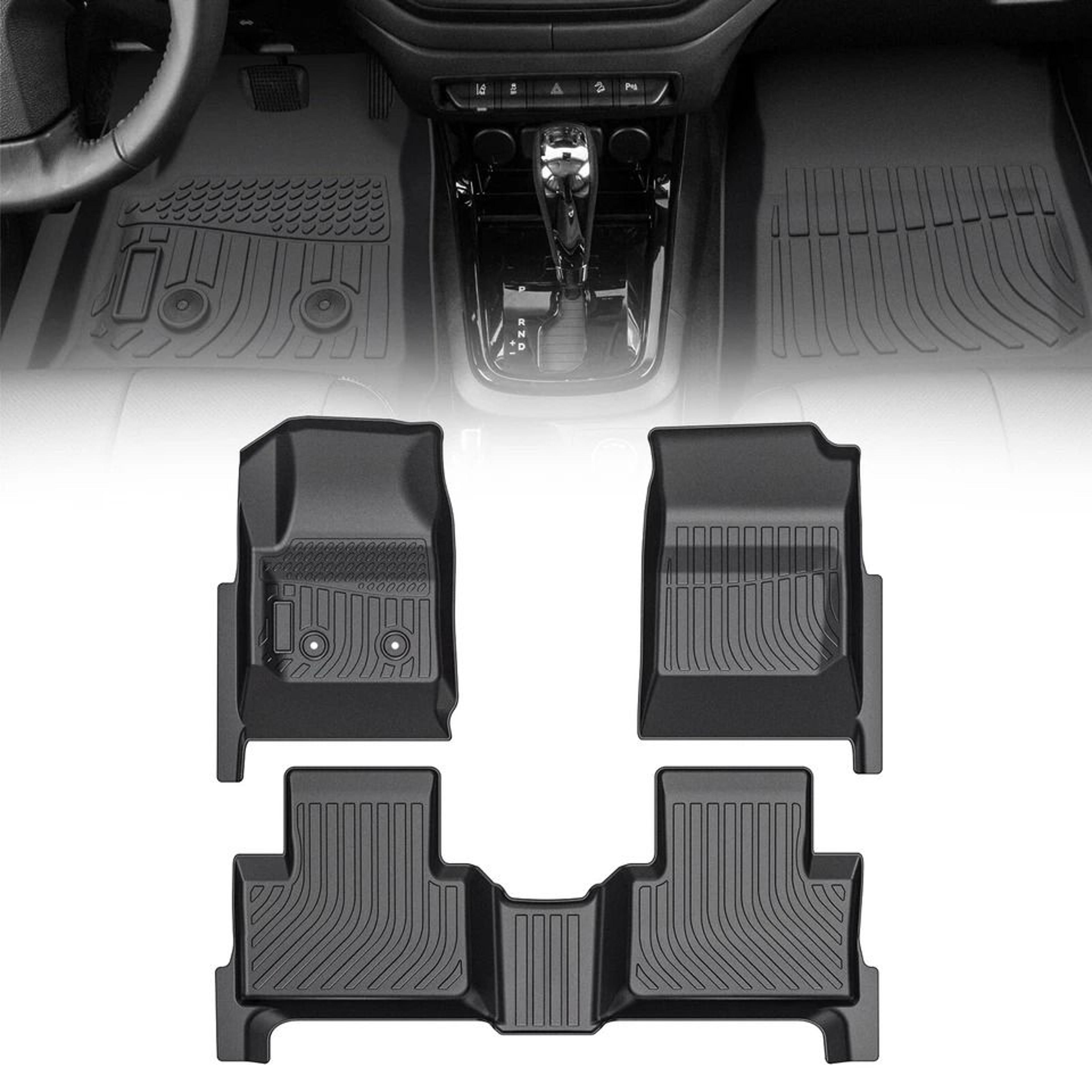chevy colorado floor mats crew cab all weather tpe floor liners