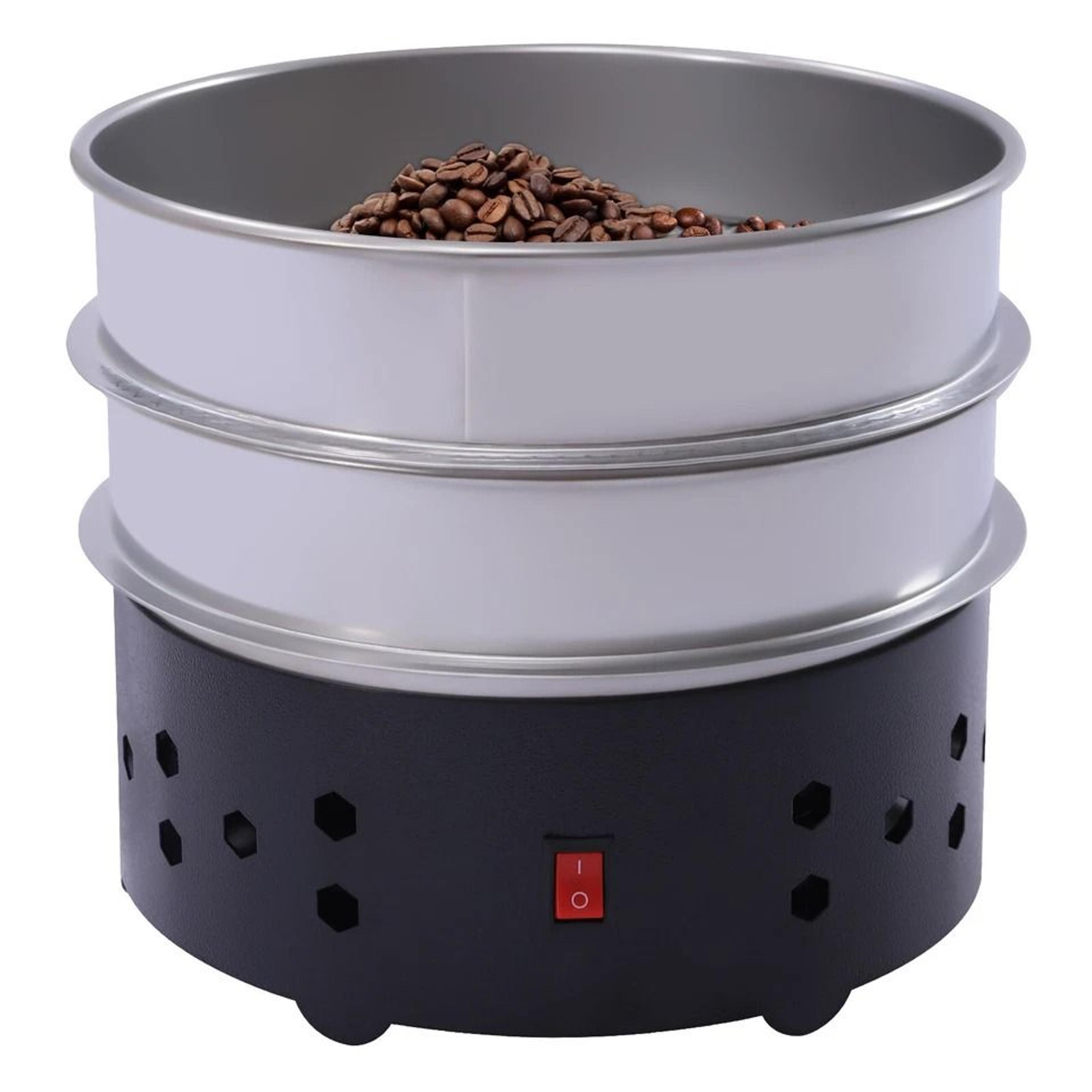electric coffee bean cooler with stainless steel mesh for home coffee roasting