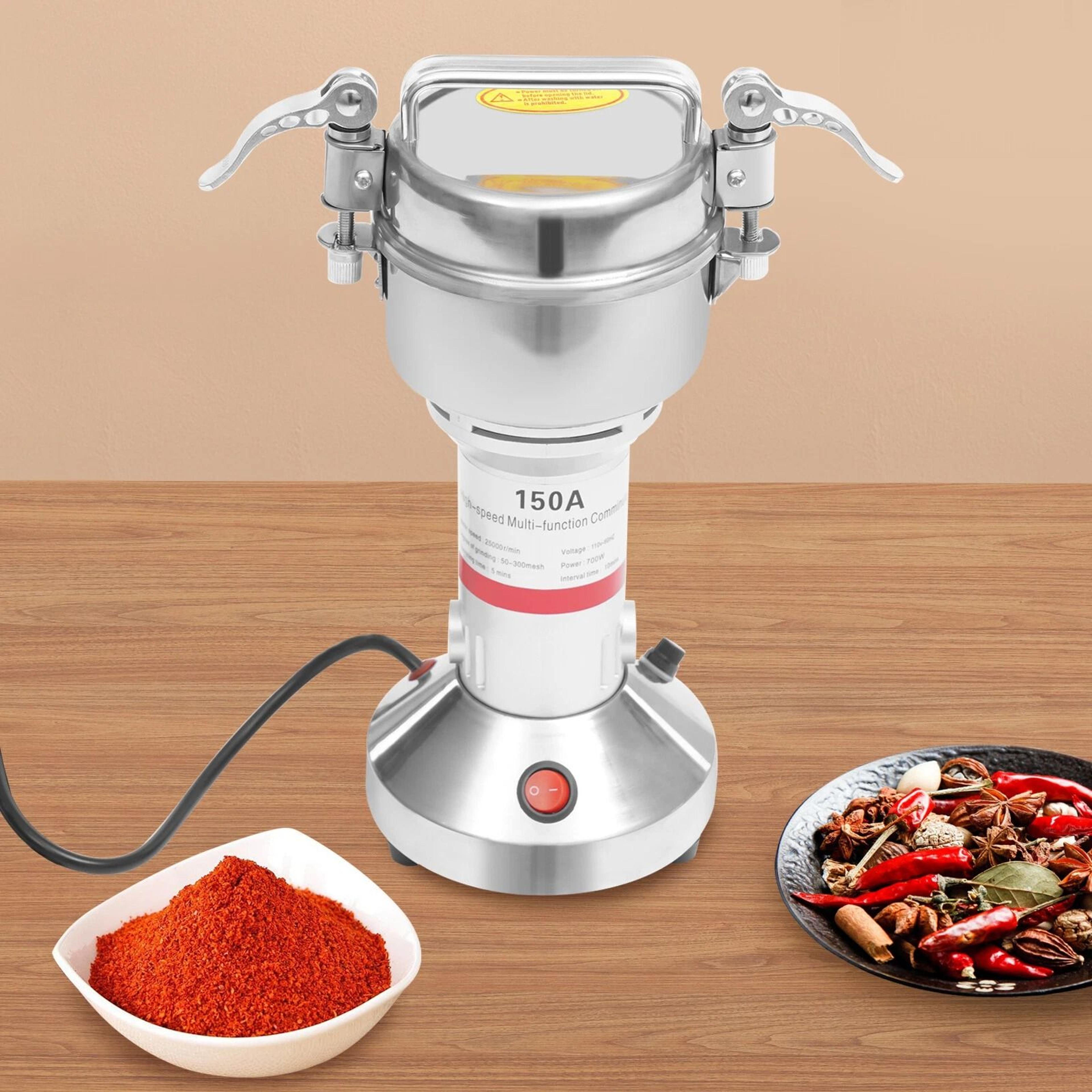 heavy duty stainless steel electric grain mill grinder commercial flour grinder machine