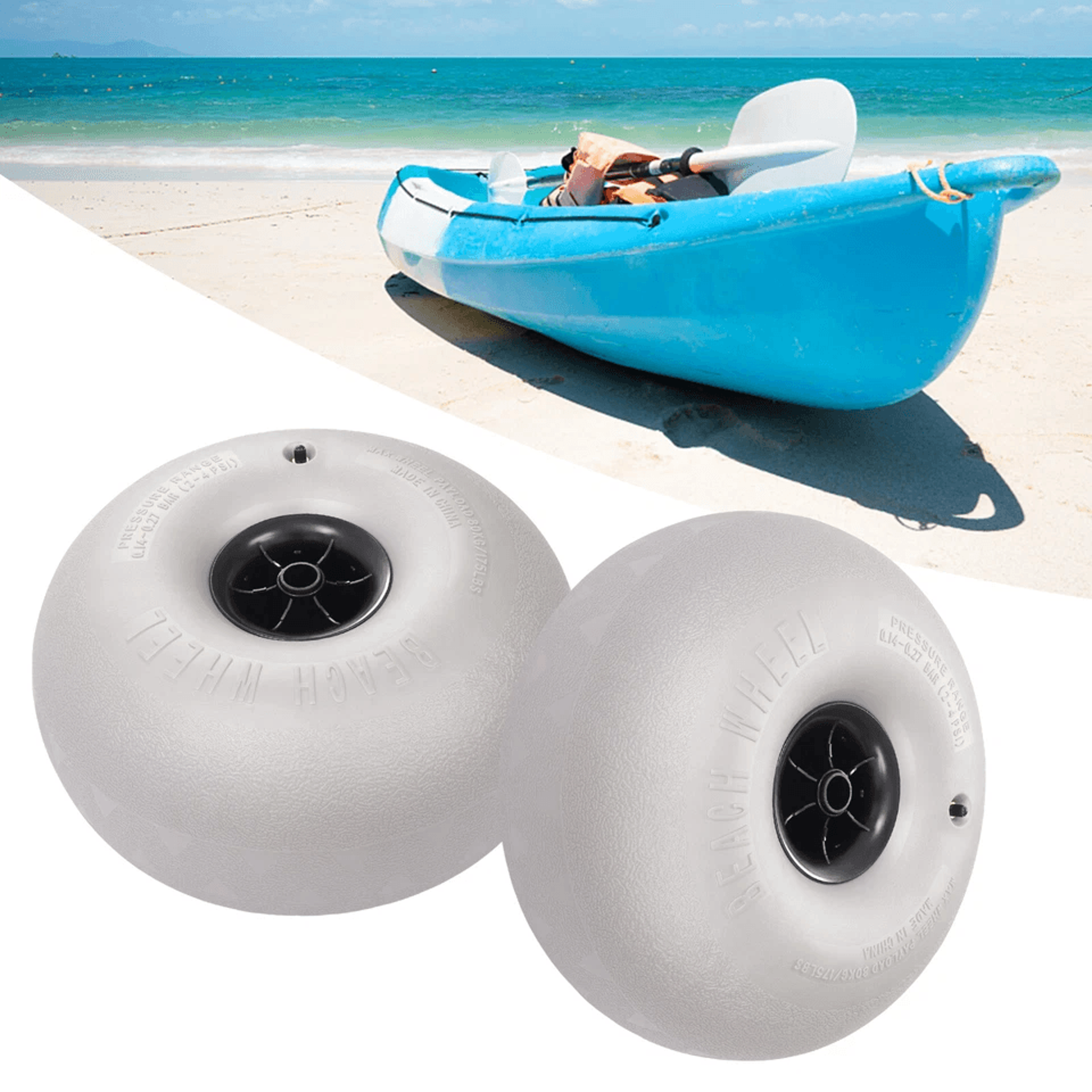 replacement balloon wheels for beach & sand tires