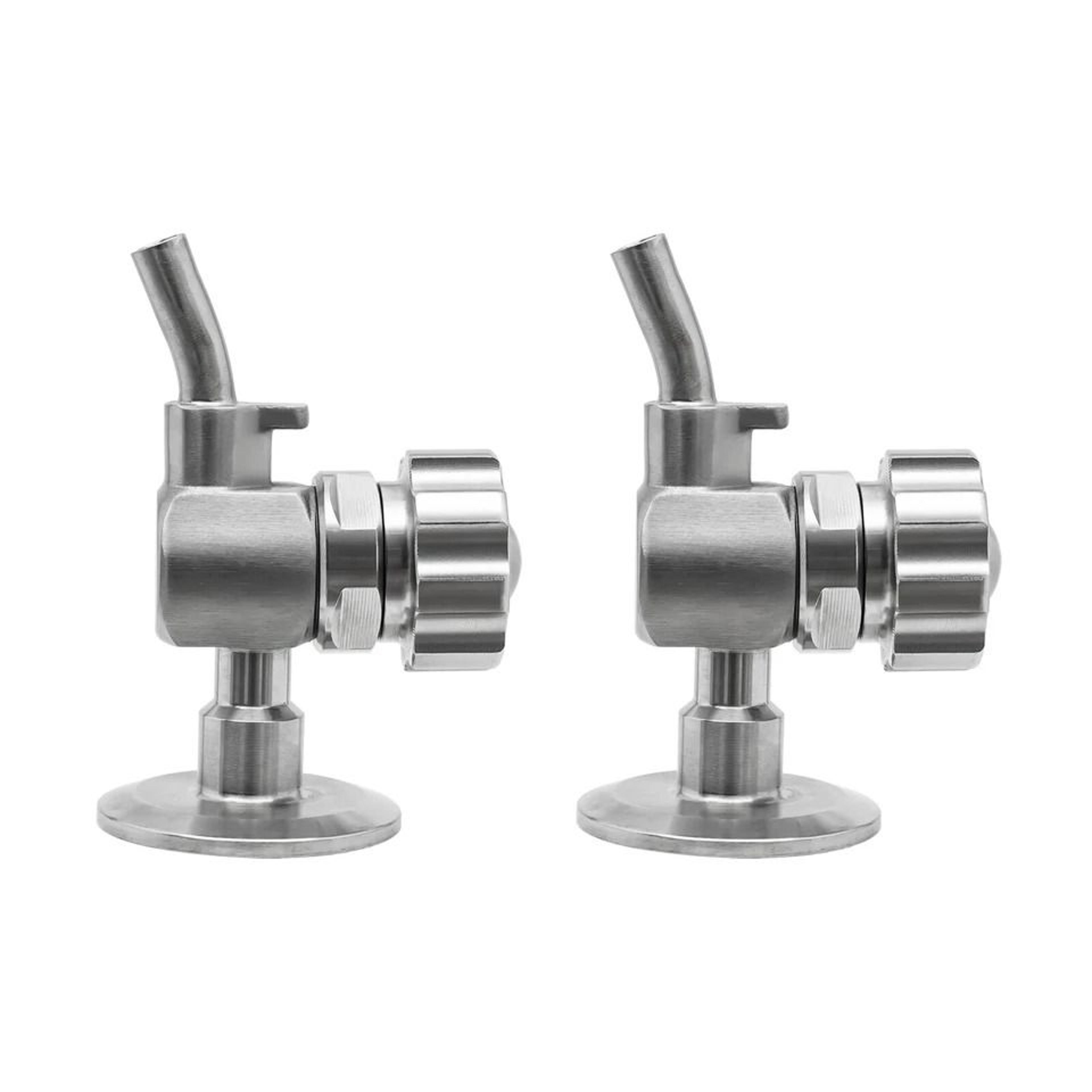 stainless steel sampling valve for homebrewing clamp end valve