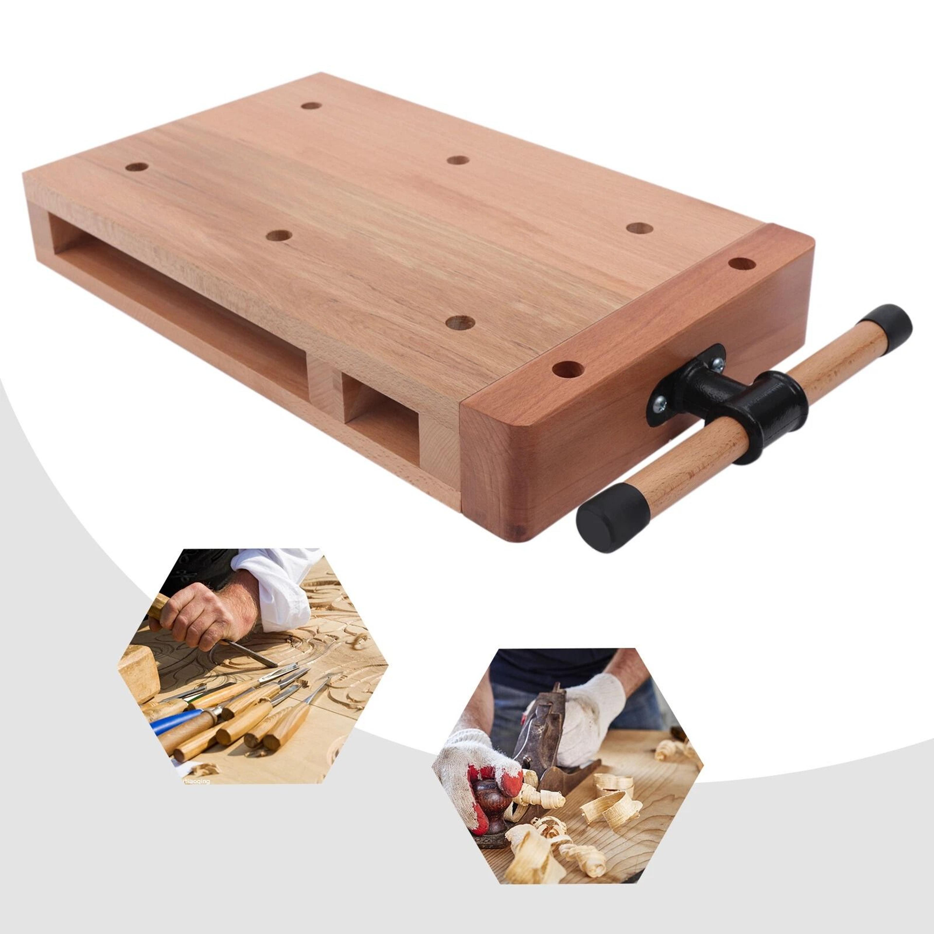 wood bench vise quick release woodworking vise for carpentry workbench clamping
