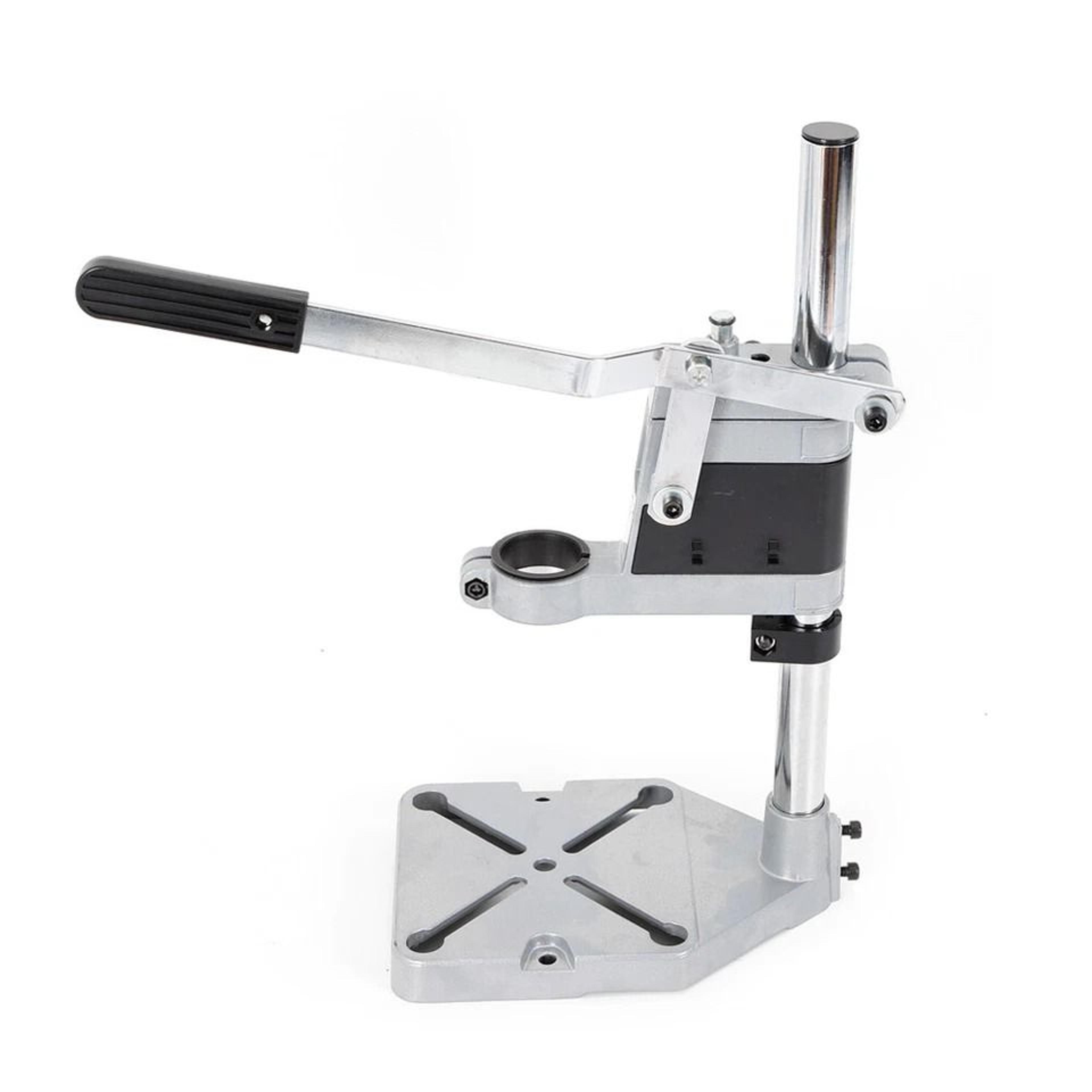 heavy duty portable drill press stand with bench clamp adjustable drilling pedestal holder tool