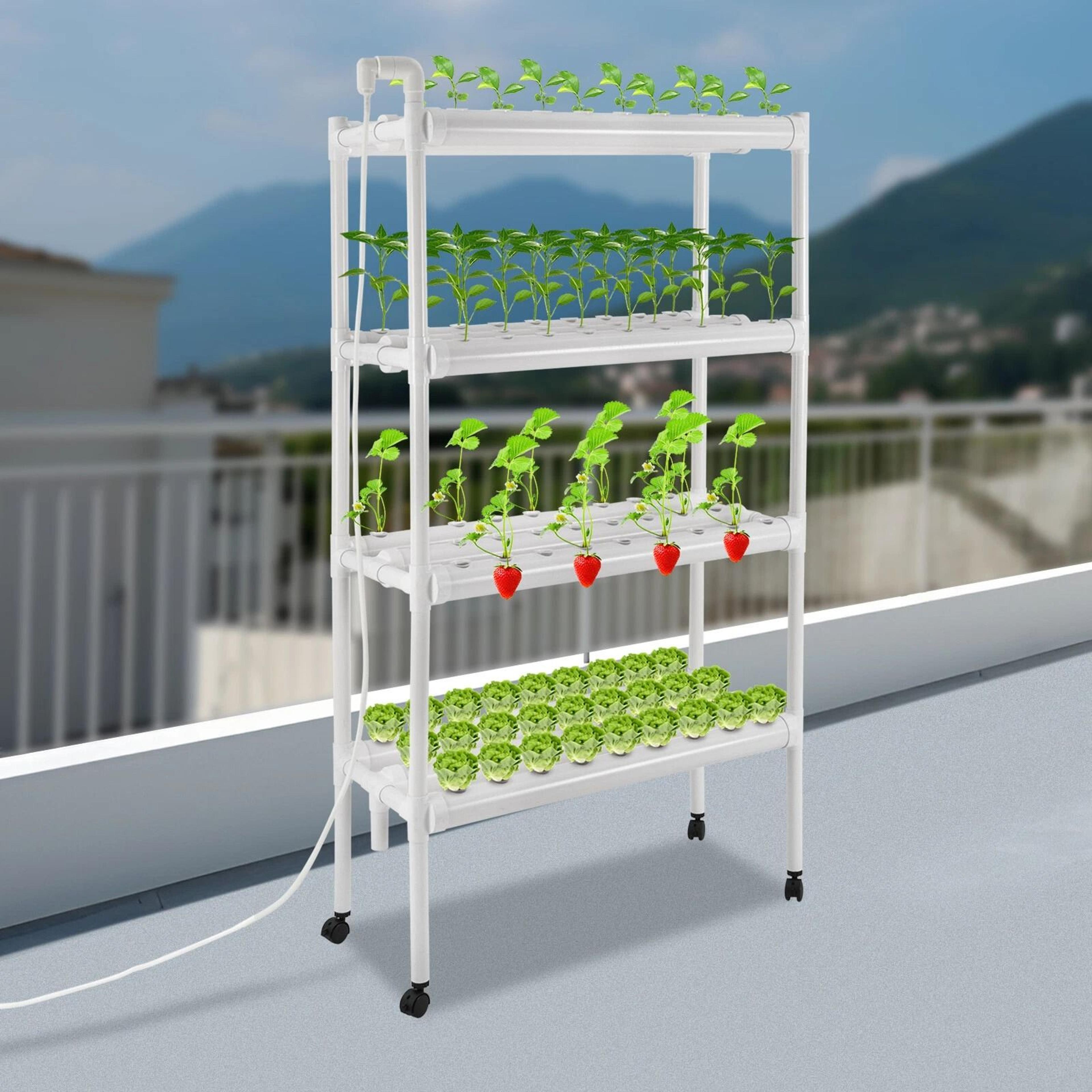 premium vertical hydroponic grow system plant sites indoor garden kit