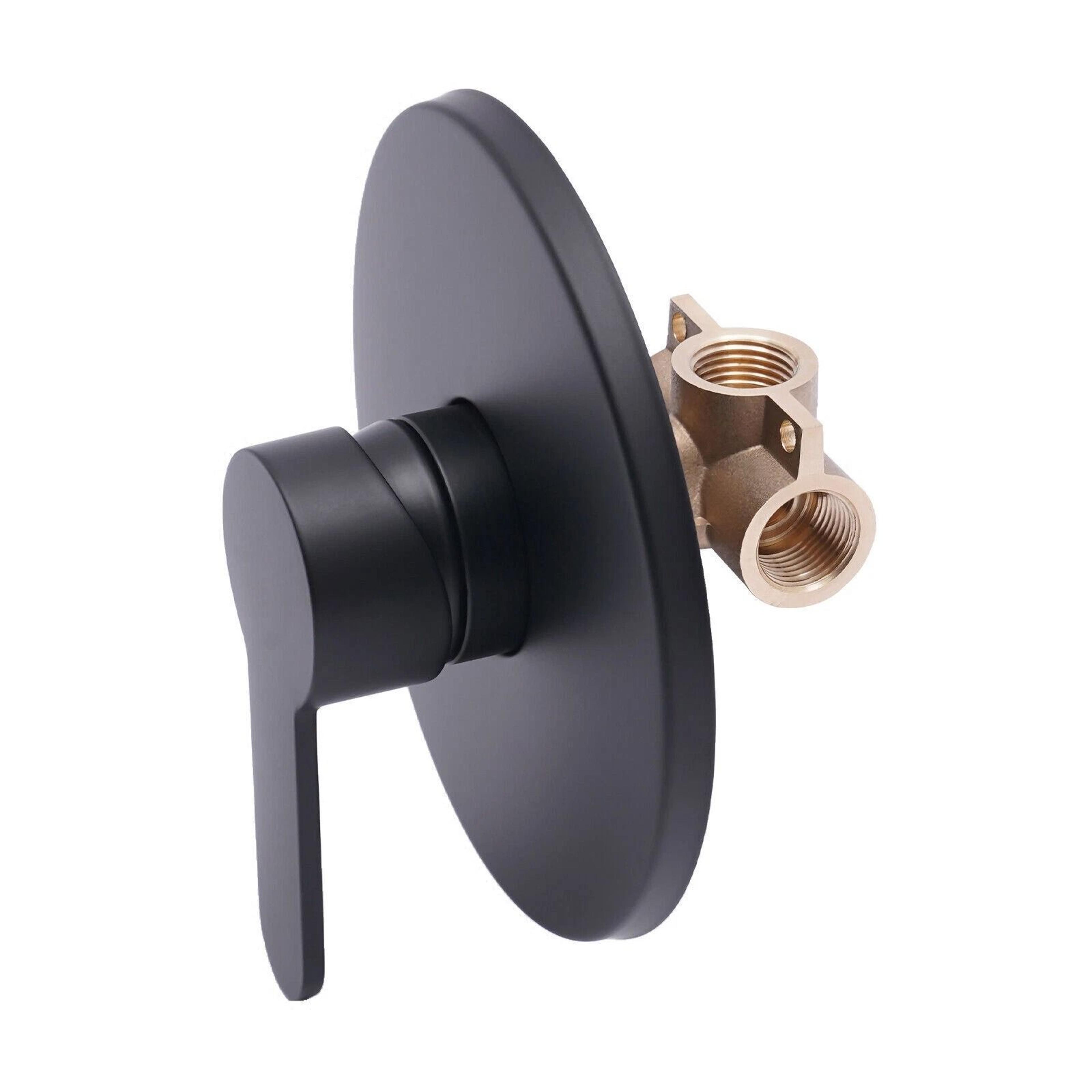 premium wall mount shower faucet bathroom mixer valve with hot cold control