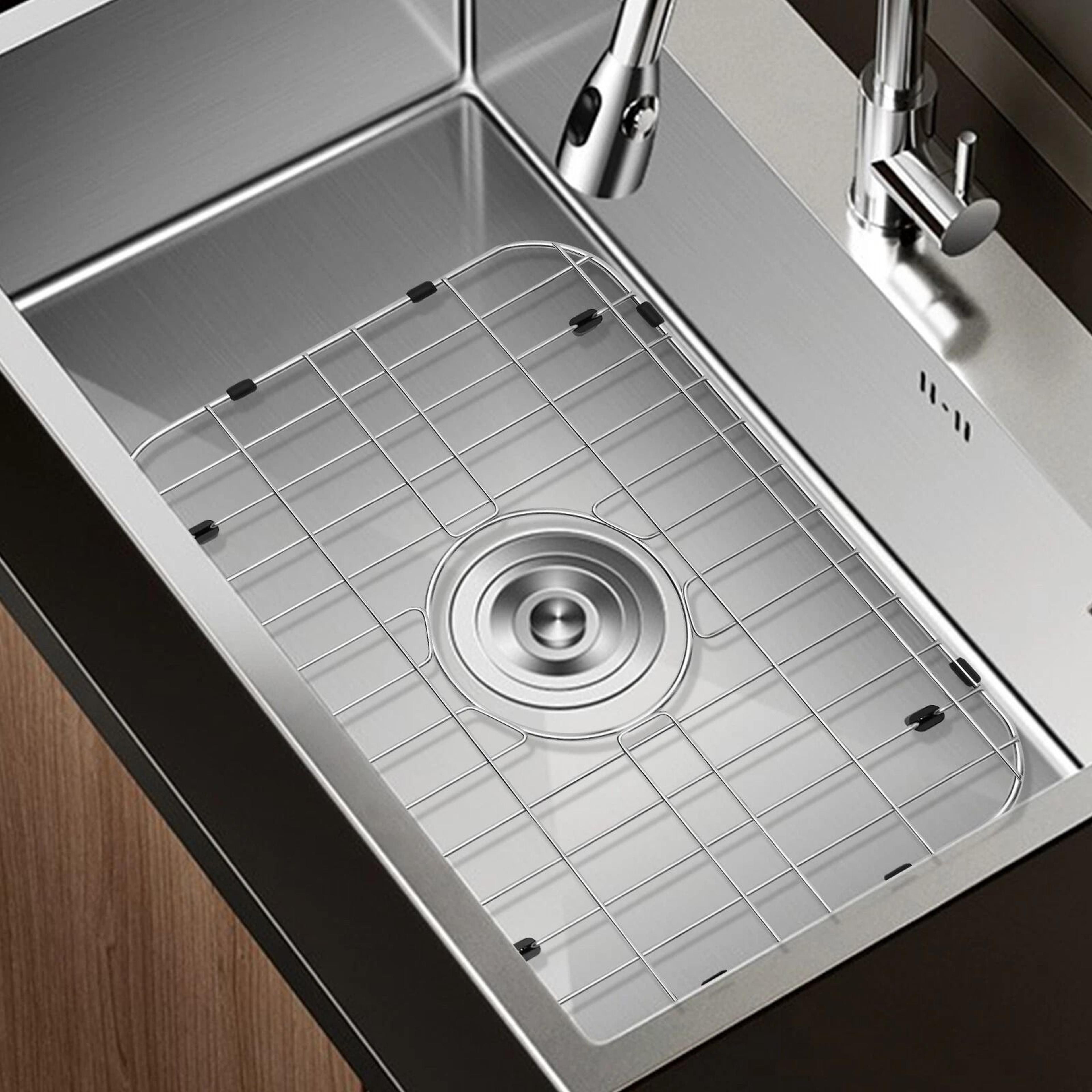 stainless steel sink grid premium kitchen sink protector & drainage rack