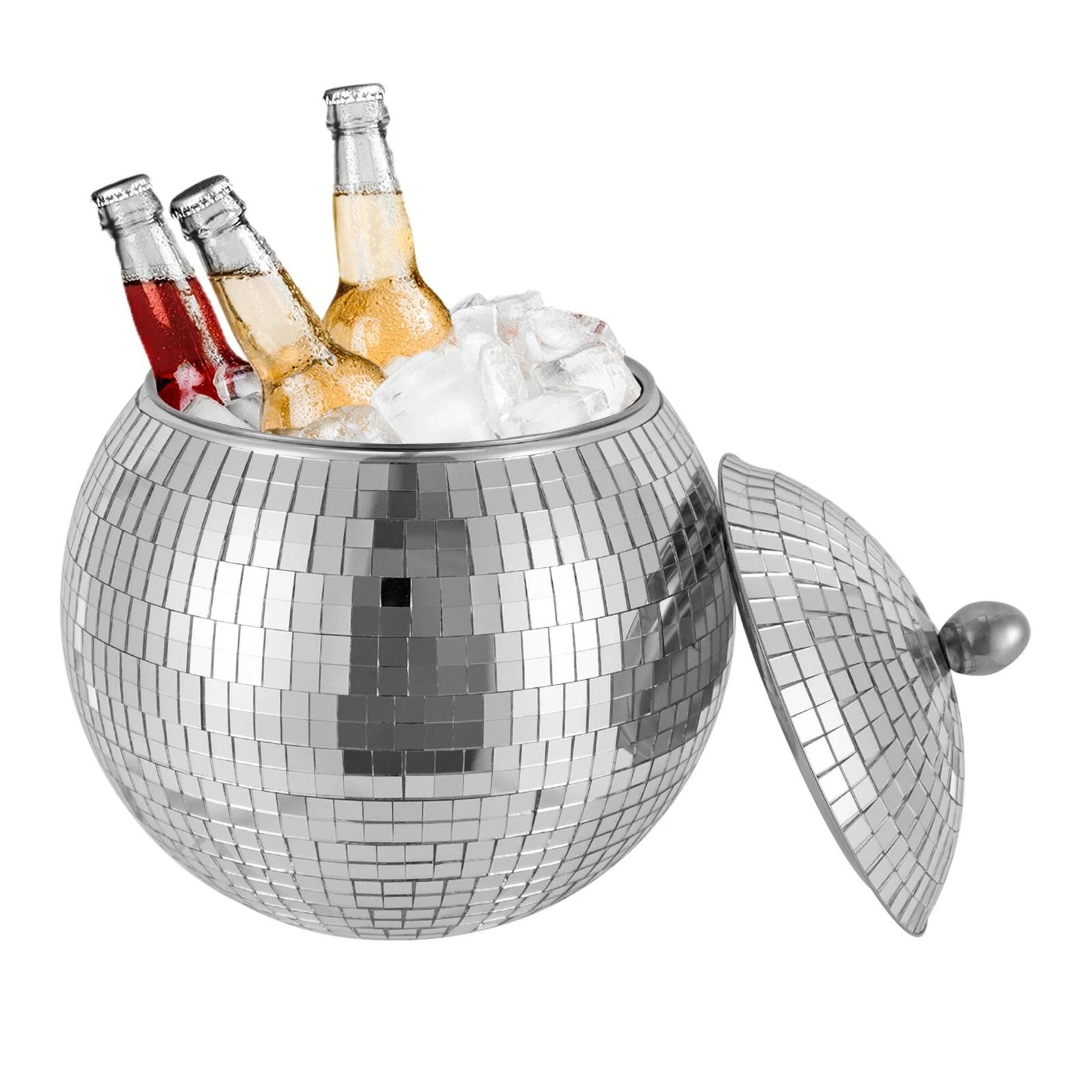 disco ball ice bucket stylish party & club cooler