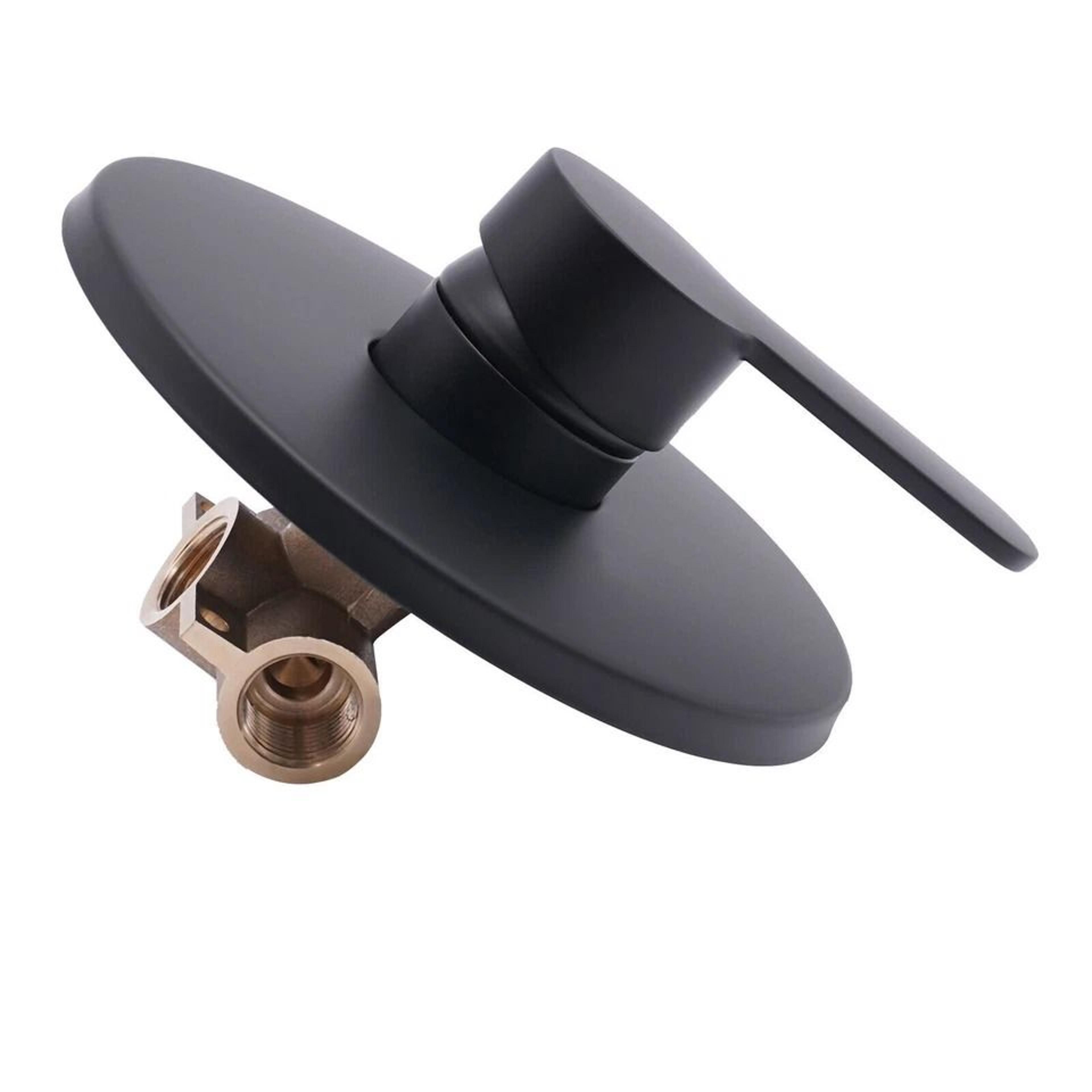 premium wall mount shower faucet mixer hot & cold shower control valve bathroom tap