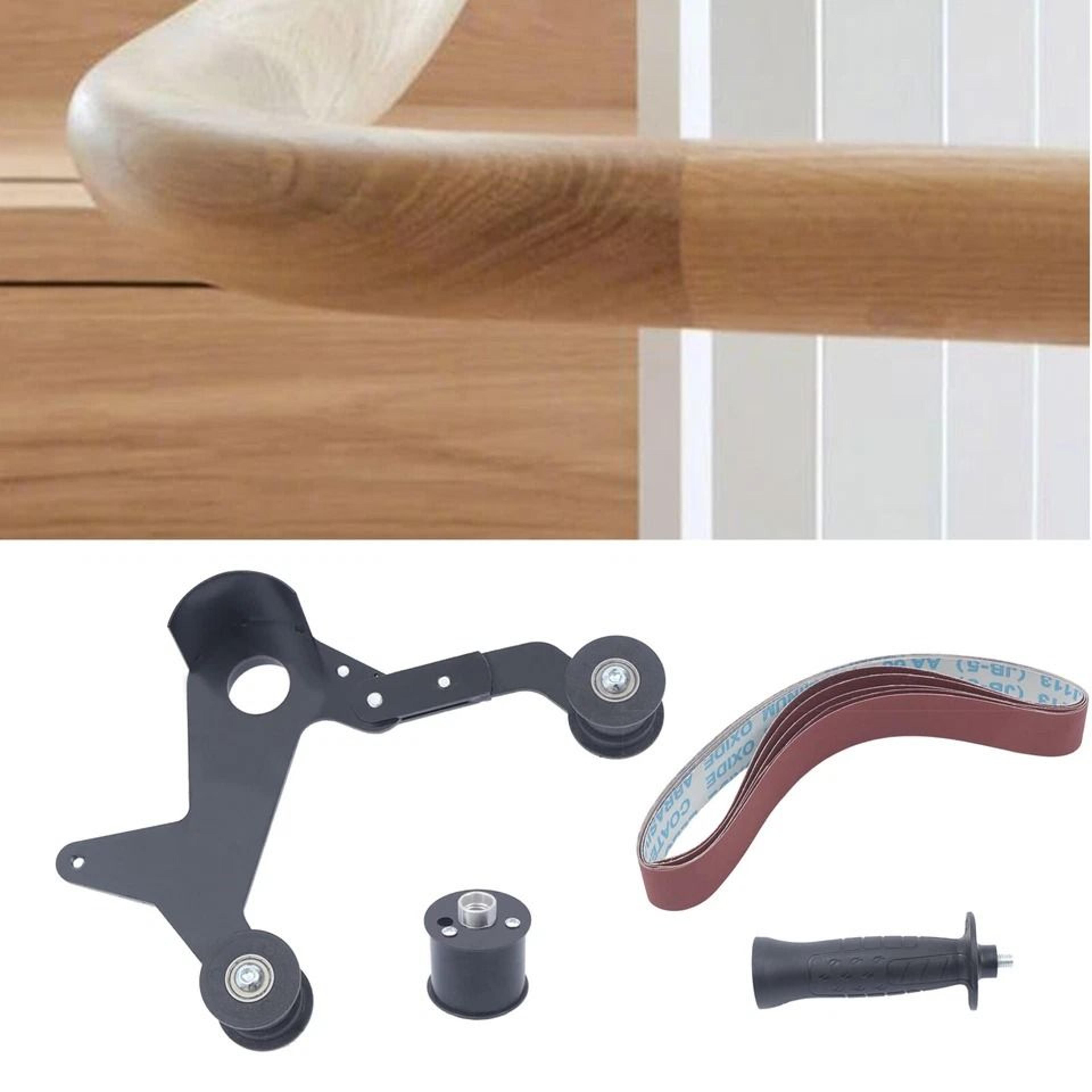 angle grinder belt sander attachment kit tube sanding attachment & pipe polishing tool adapter