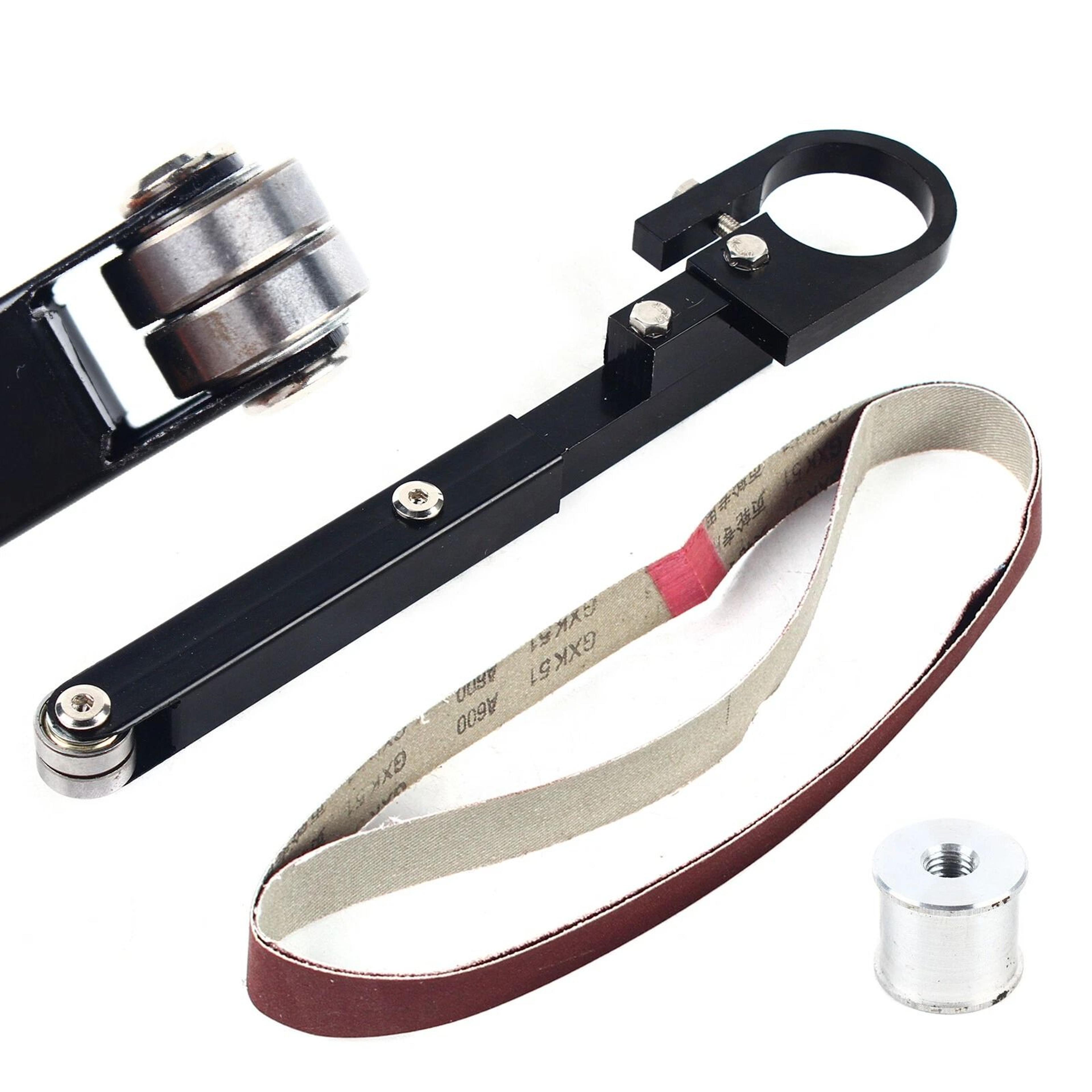 angle grinder belt sander attachment kit belt sander attachment for quick sanding & polishing