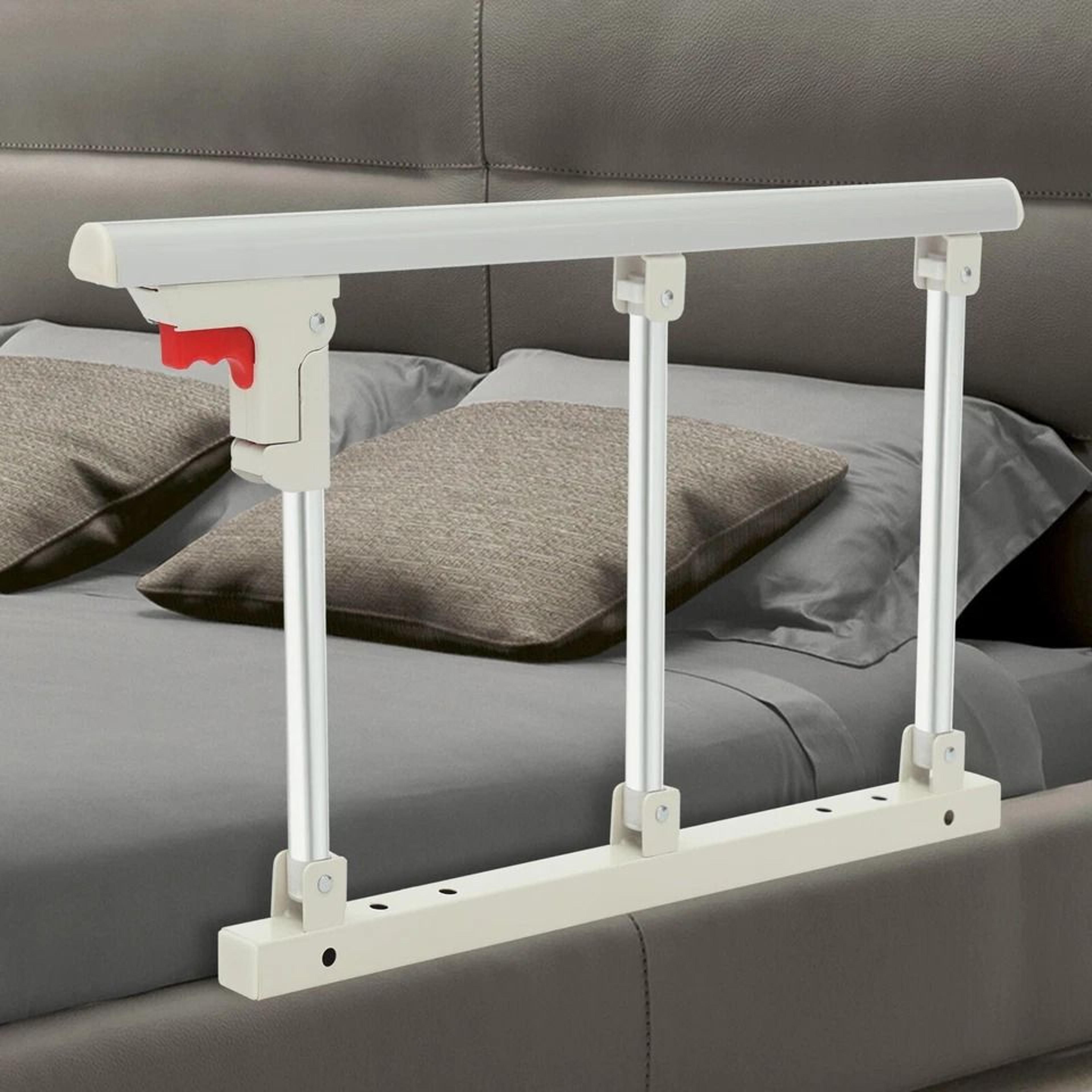 premium foldable bed safety rail & bed assist support rail for enhanced security