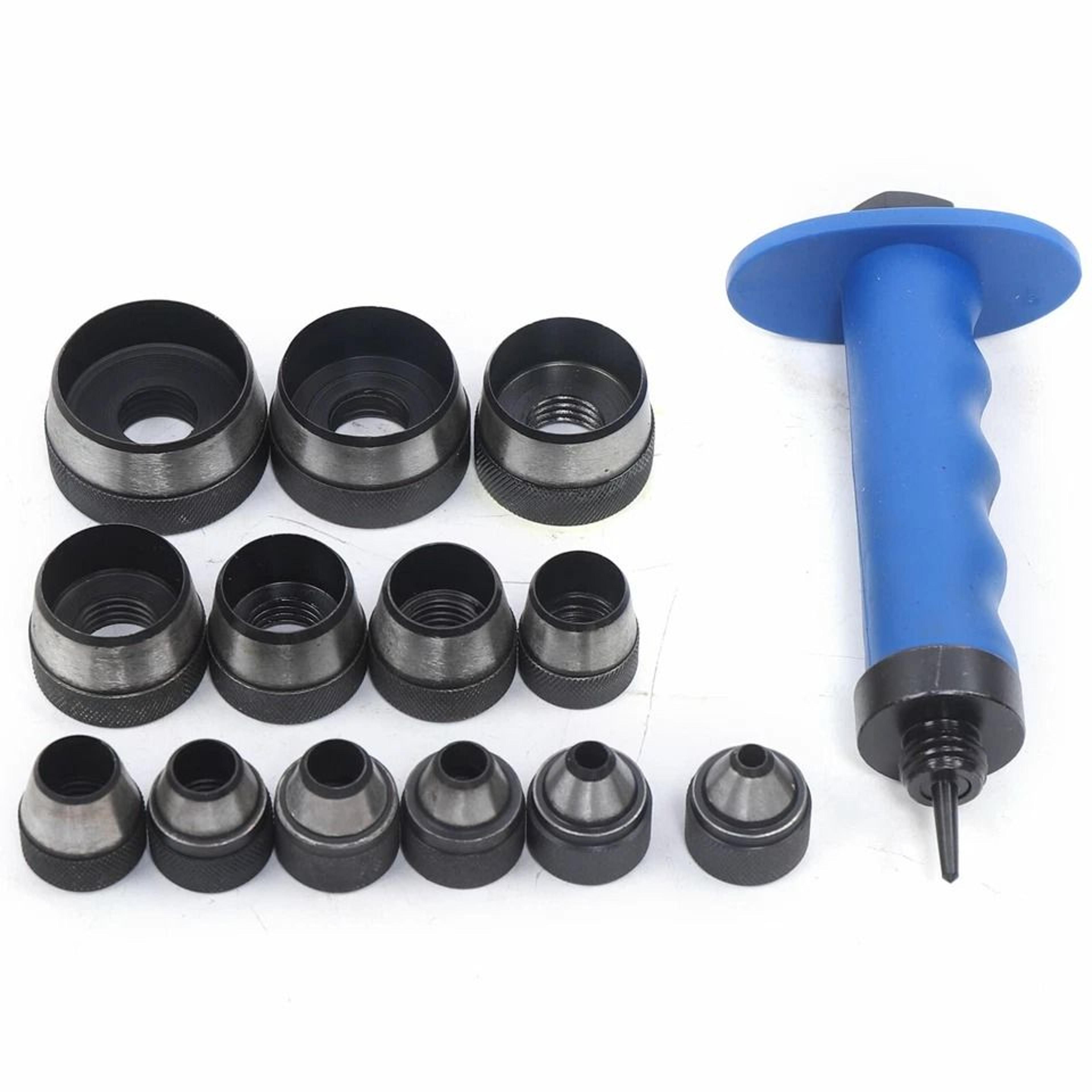 leather hole punch set durable hollow punch kit & gasket cutter tool