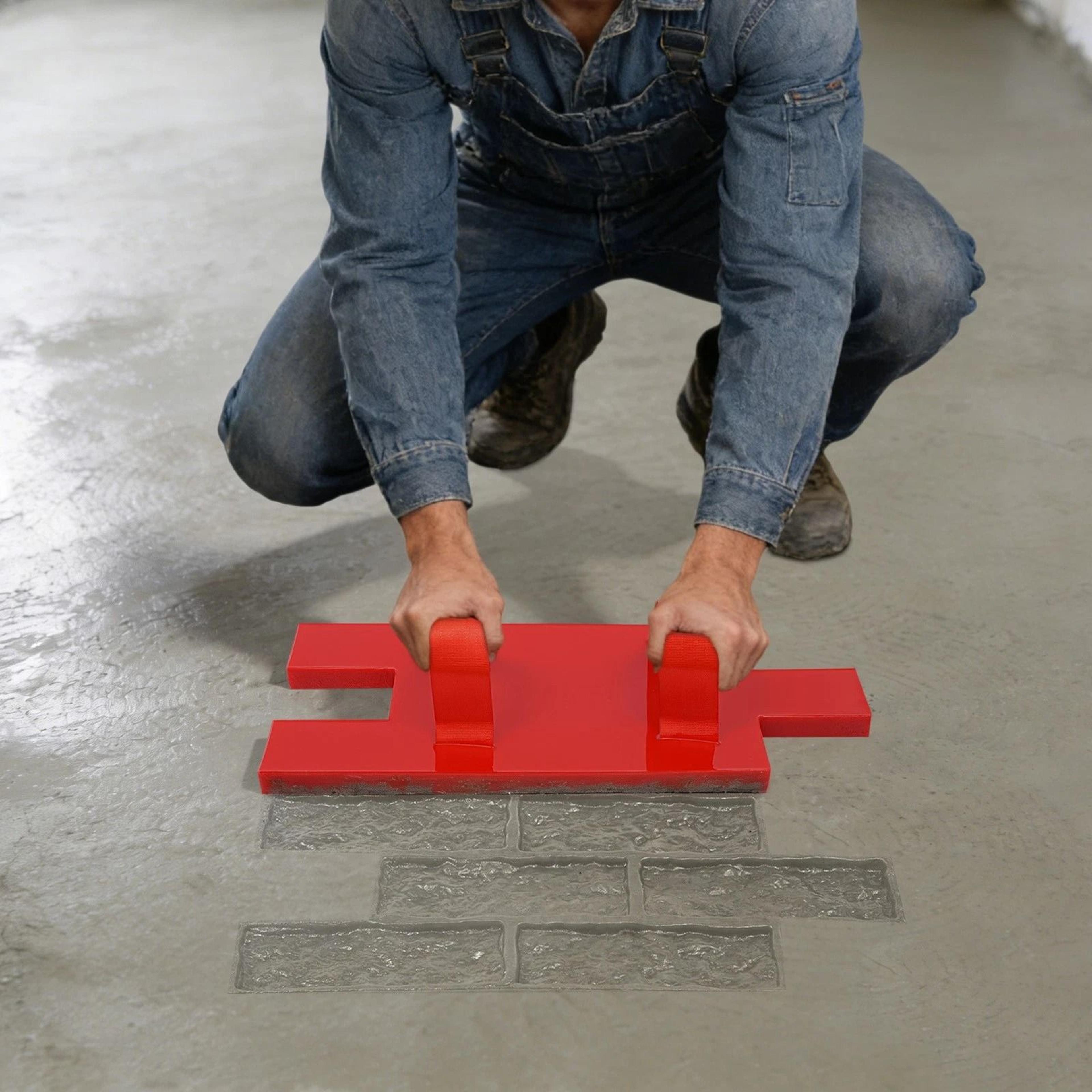 concrete stamp mat durable concrete stamping mold for decorative concrete finishes