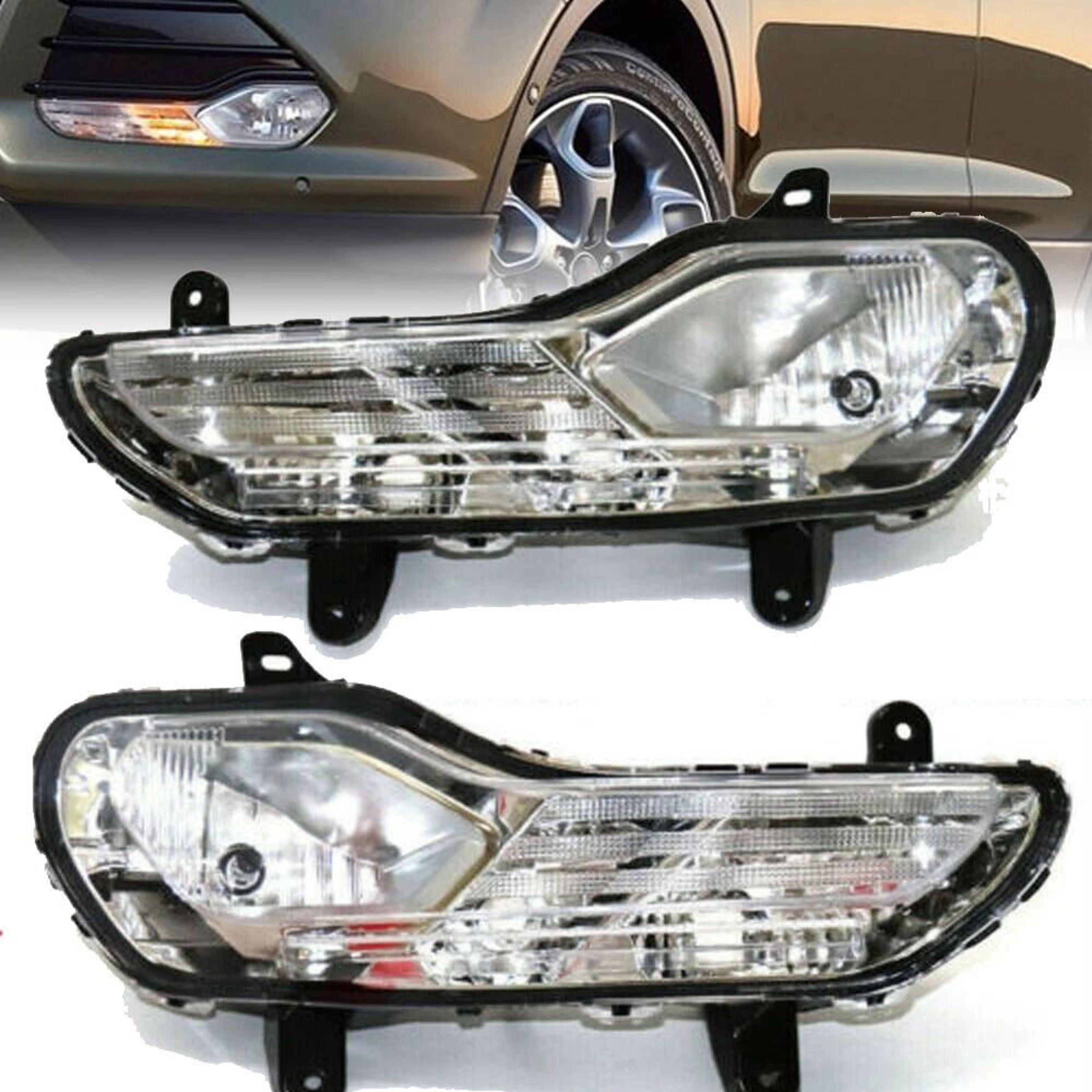 premium front bumper fog lights & turn signal lamps for ford escape